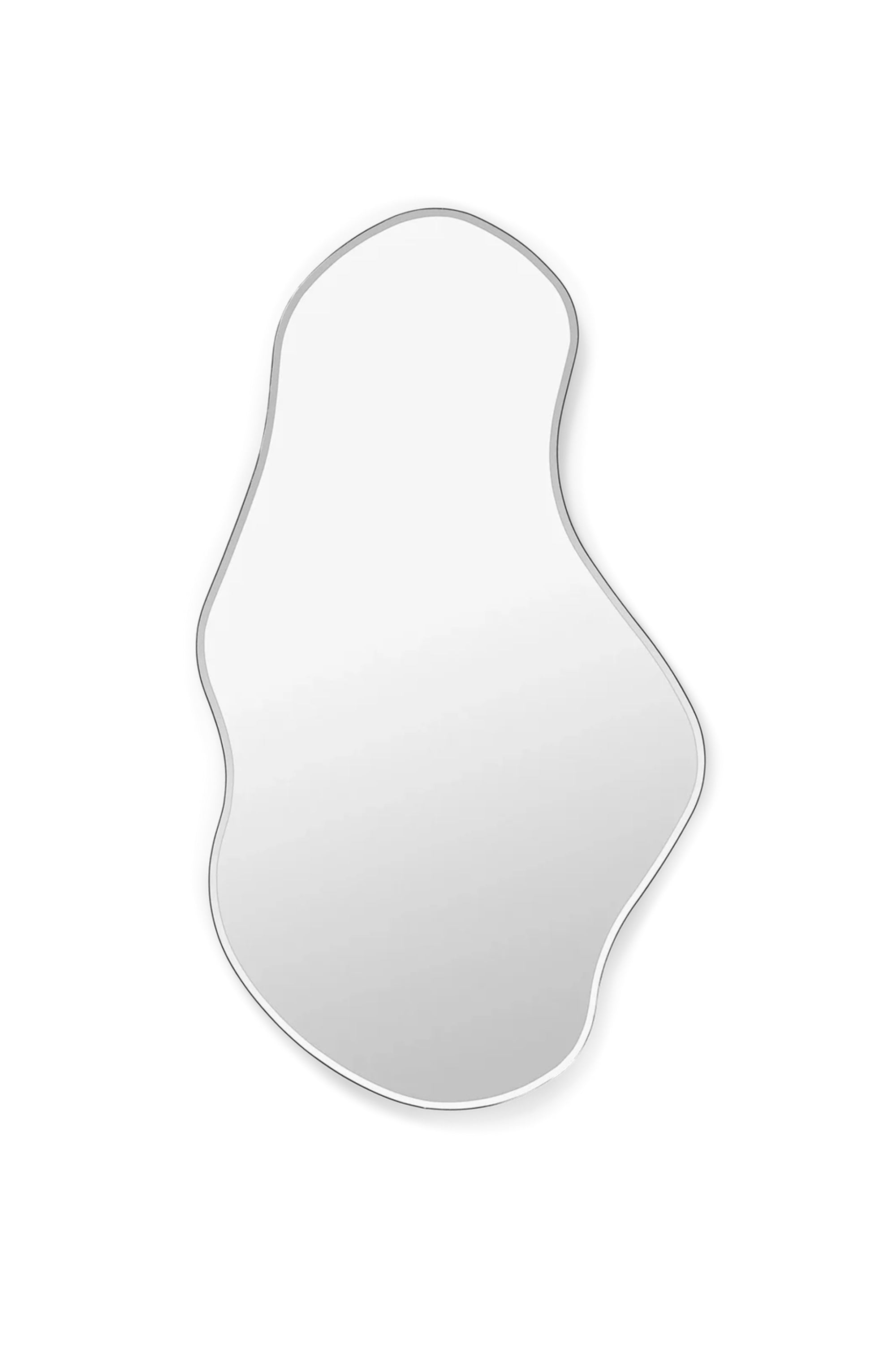 Pond nagy sötét króm tükör