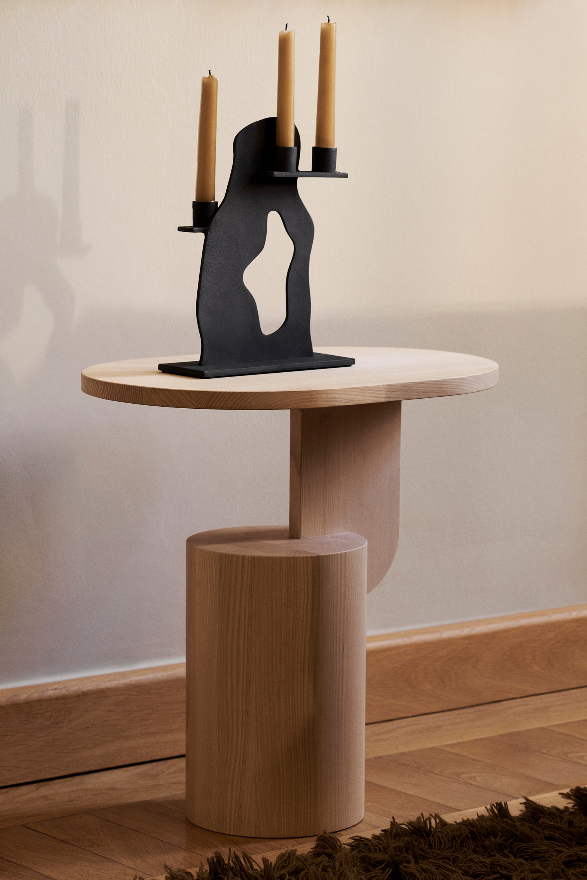 Insert natúr kőrisfa lerakóasztal