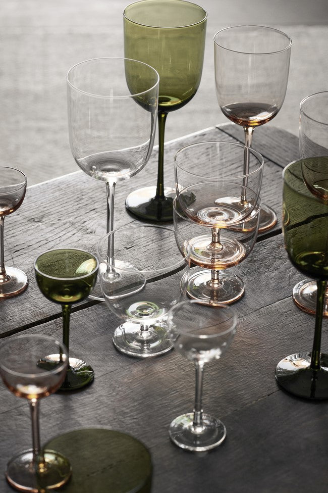 Host White Wine Glasses - Set of 2 - Blush | ferm LIVING | Home of Solinfo