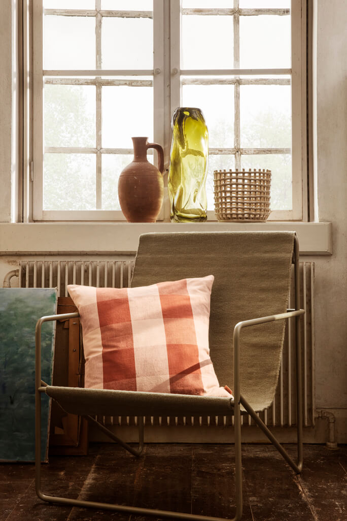 Ceramic Basket - Large Cashmere | ferm LIVING | Home of Solinfo