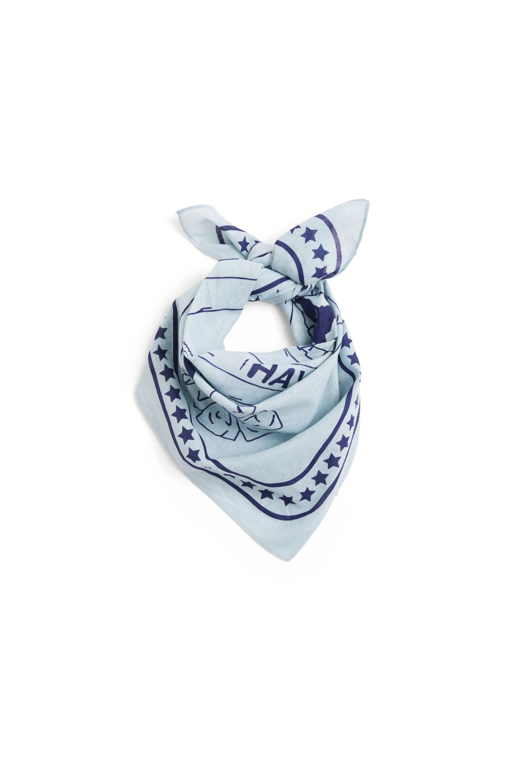 HAY Dogs Scarf Light Blue