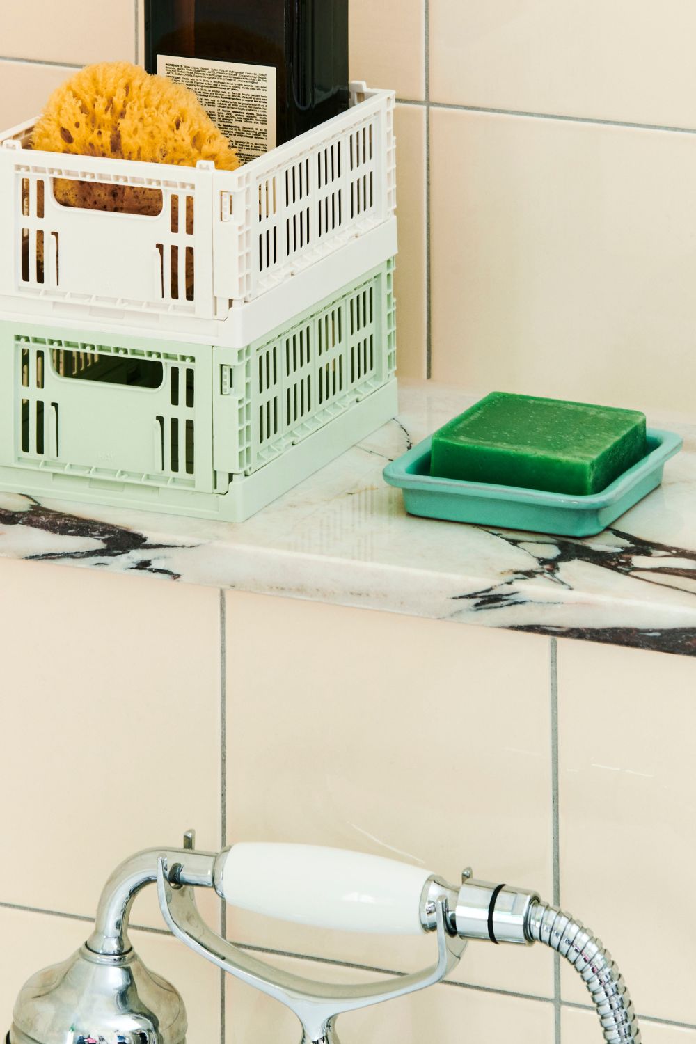 HAY Colour Crate Mini Set of 2 Off-white | Hay | Home of Solinfo