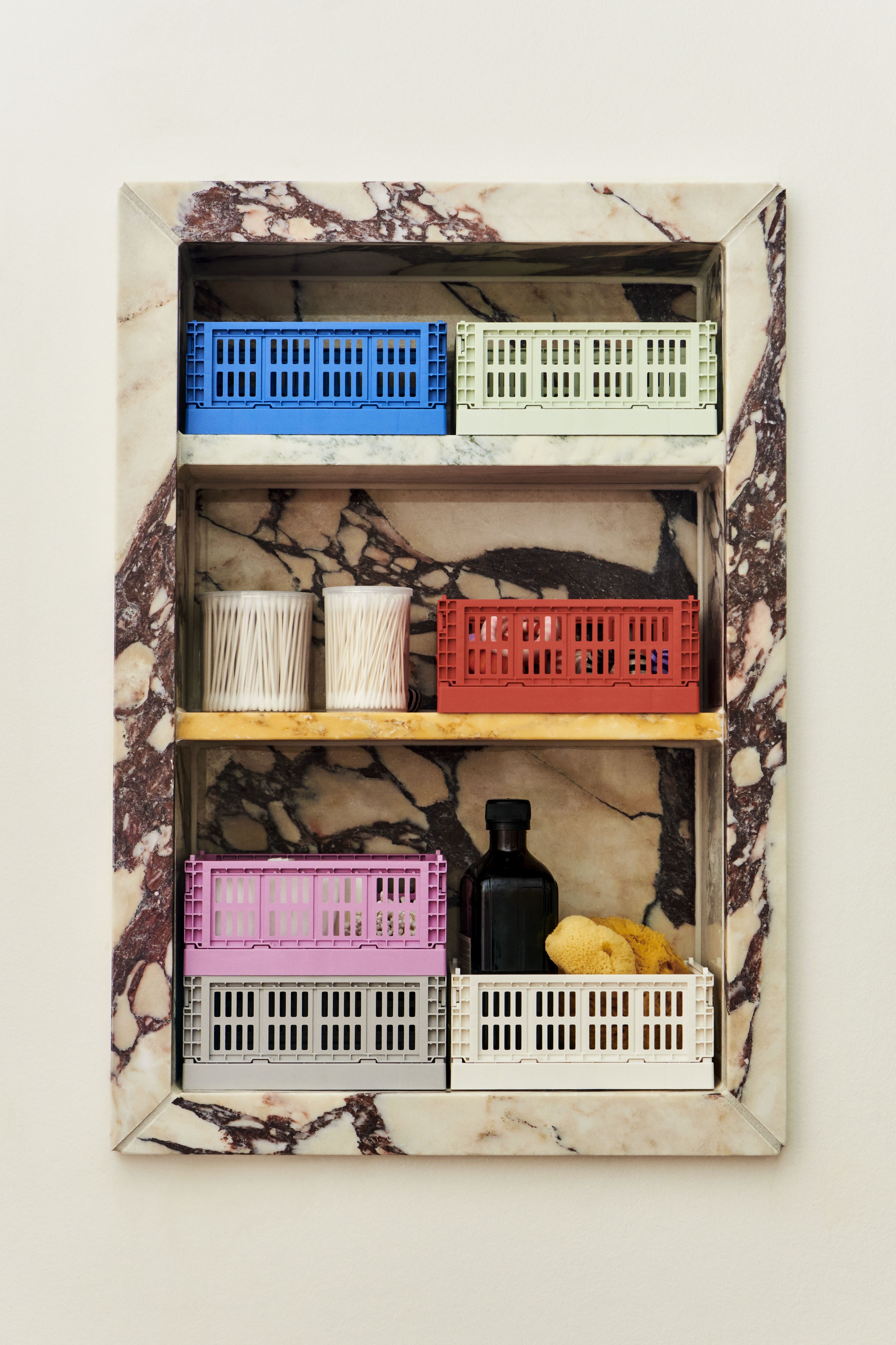 HAY Colour Crate Mini Set of 2 Mint
