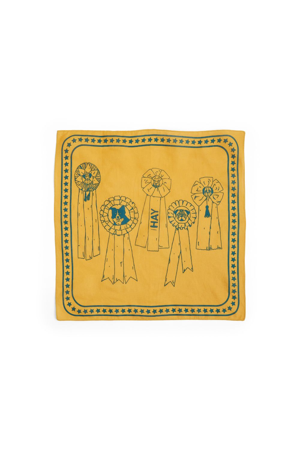 HAY Dogs Scarf Ochre
