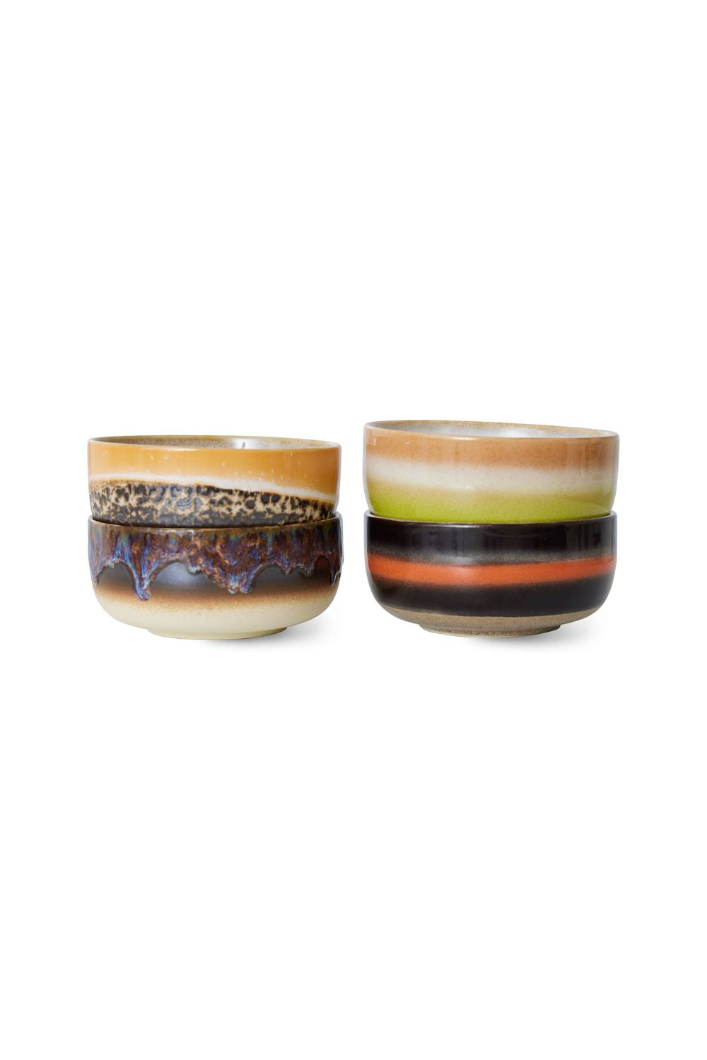 70s Ceramics dessert bowls Humus