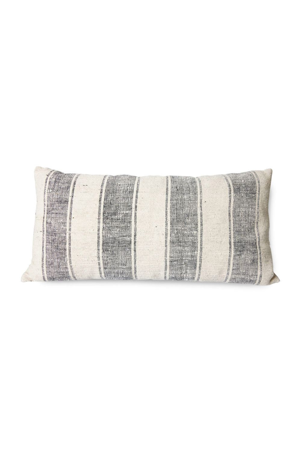 Large cushion wide striped