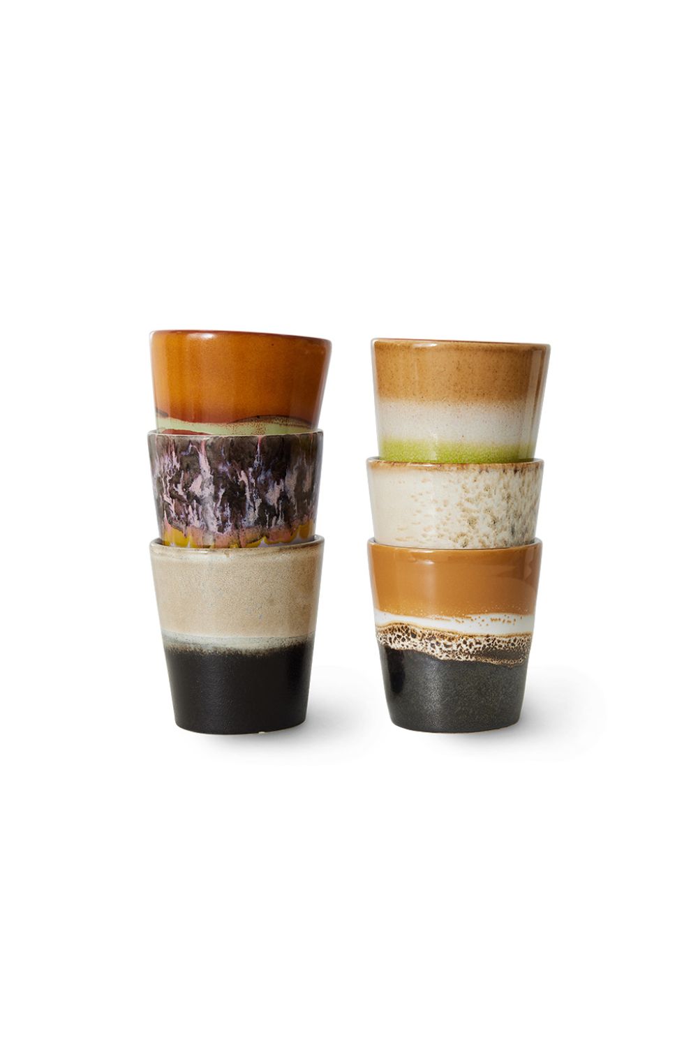 70s Ceramics coffee mugs Soil