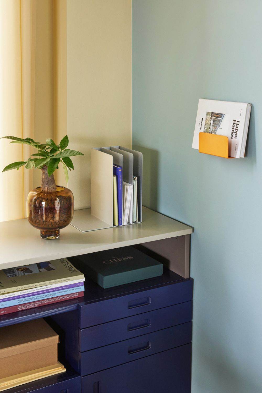 File Desk Organiser Grey