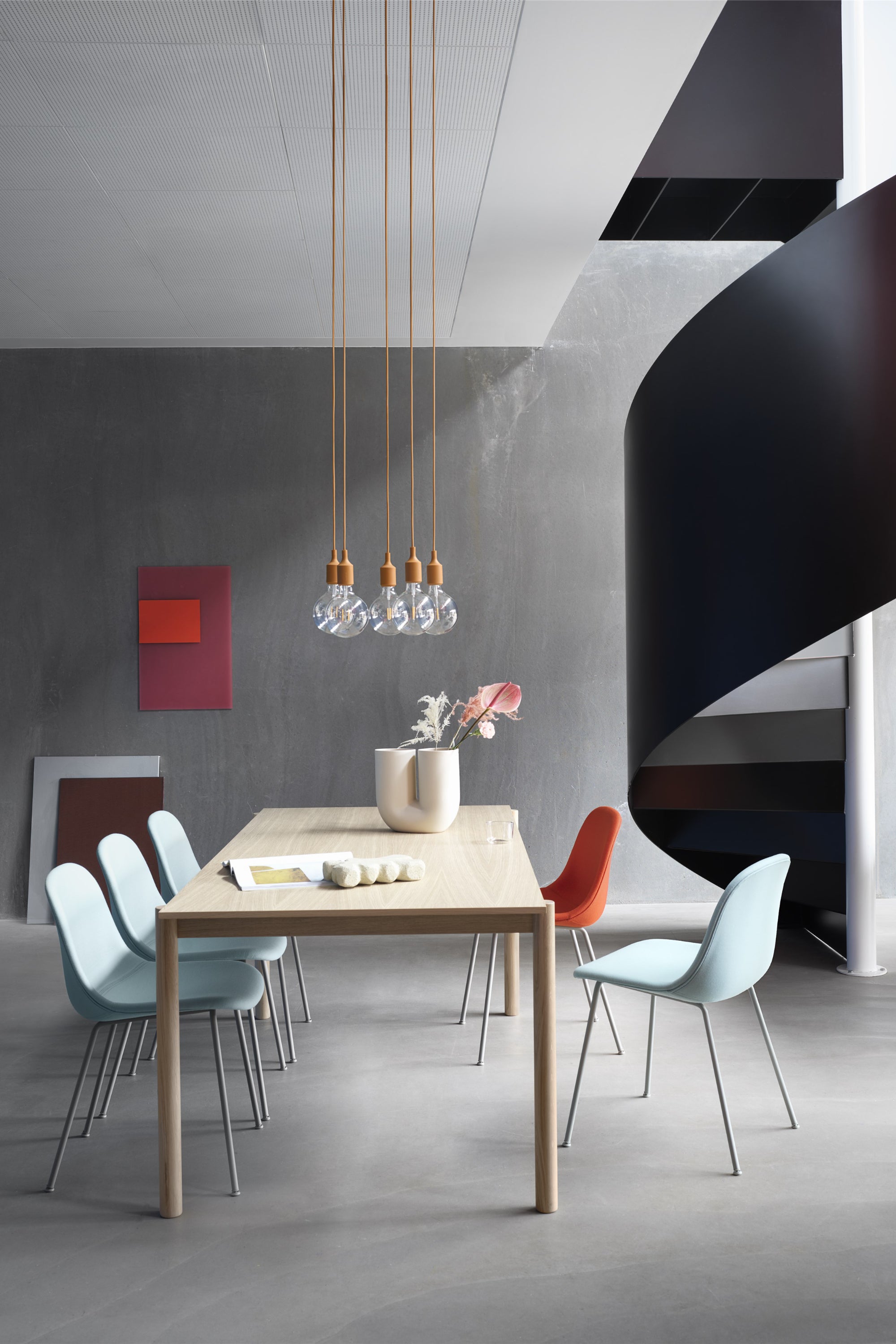 Linear tölgy étkezőasztal 260 x 90 cm