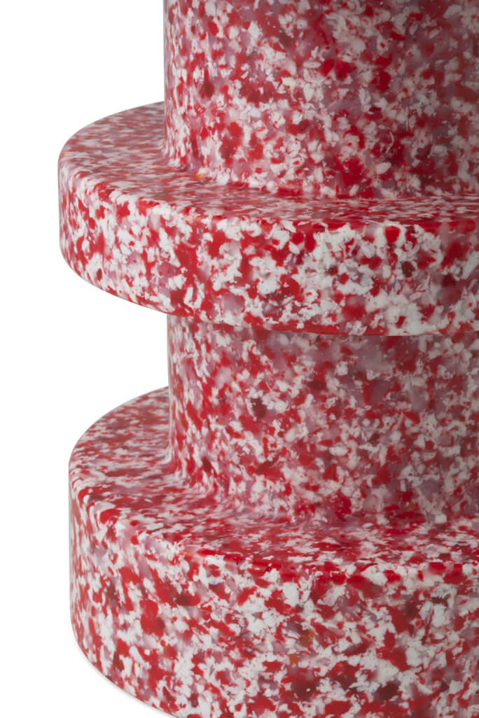 Bit Stack red stool