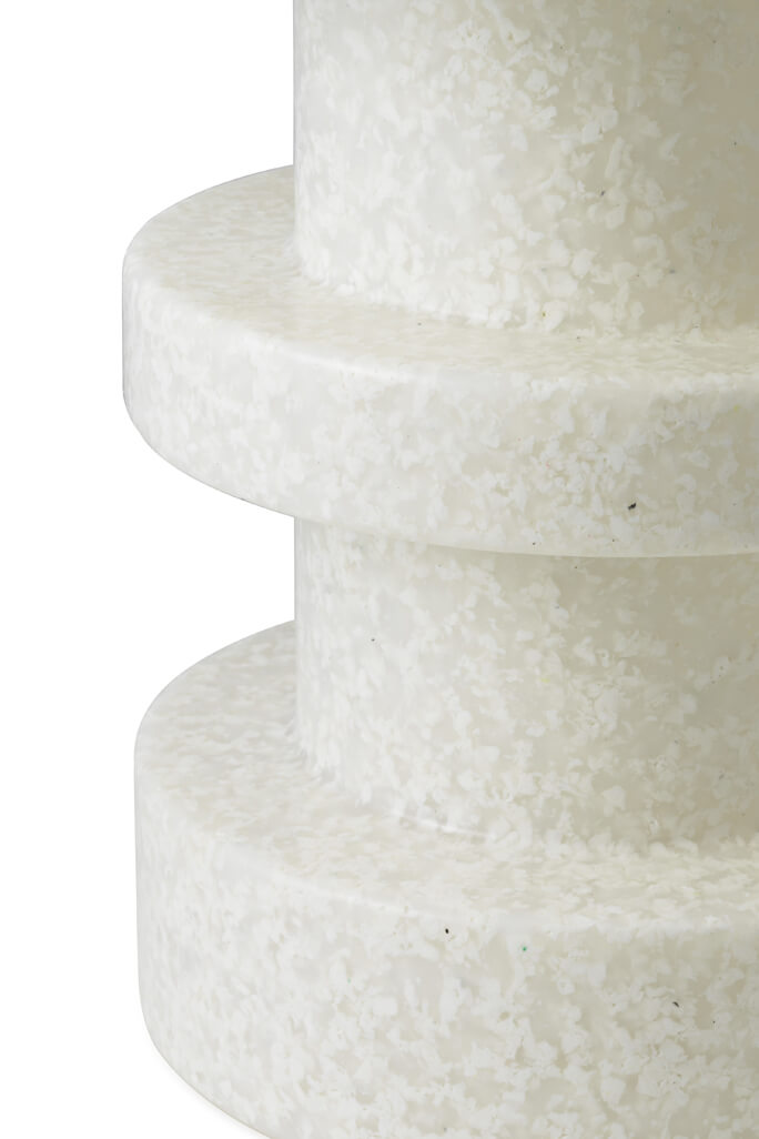 Bit Stool Stack White