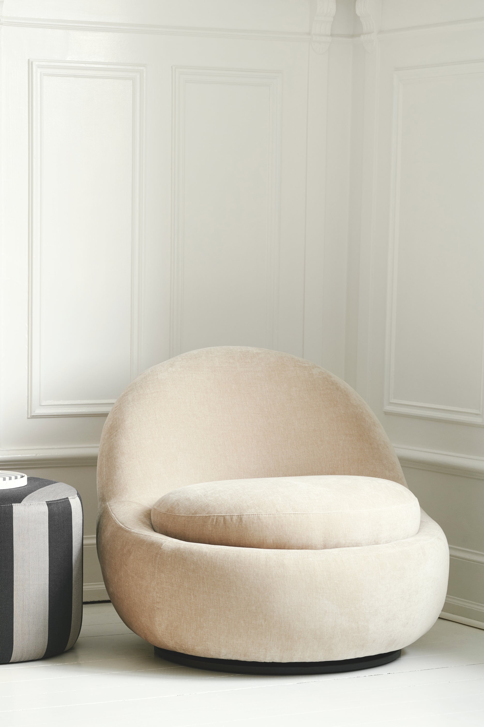 Babette Danny Cream lounge chair