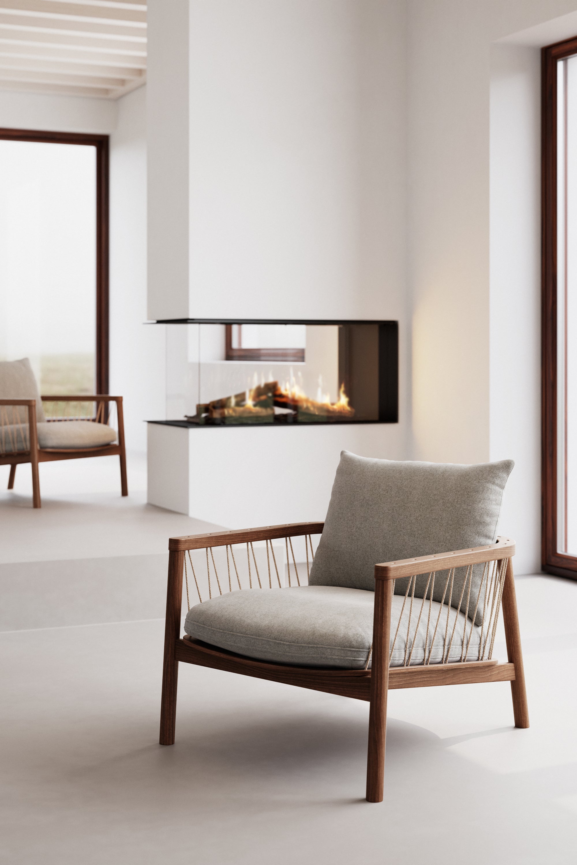 Enzo Fabio Stone Armchair