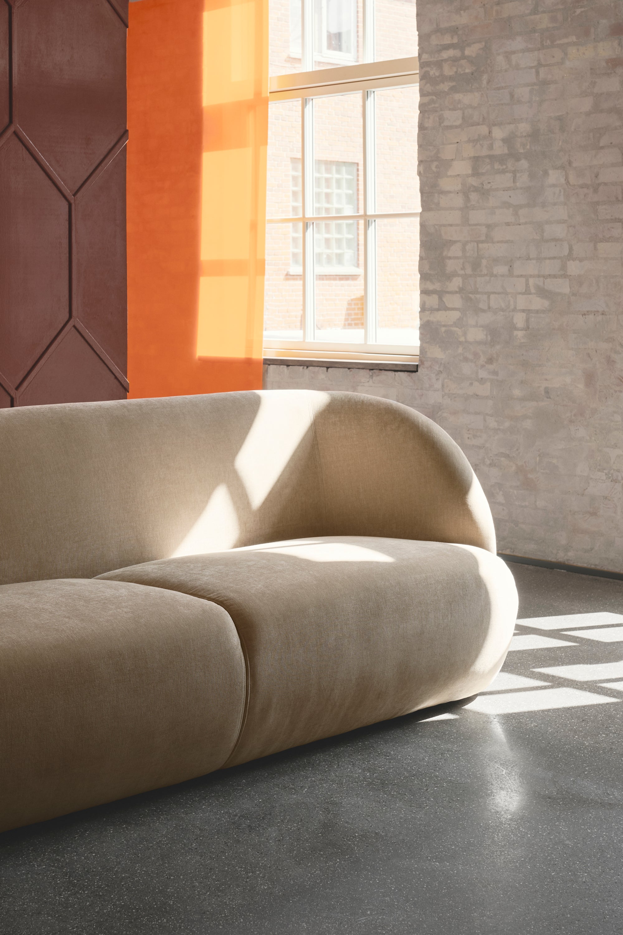 Paula 2 Danny Cream kanapé