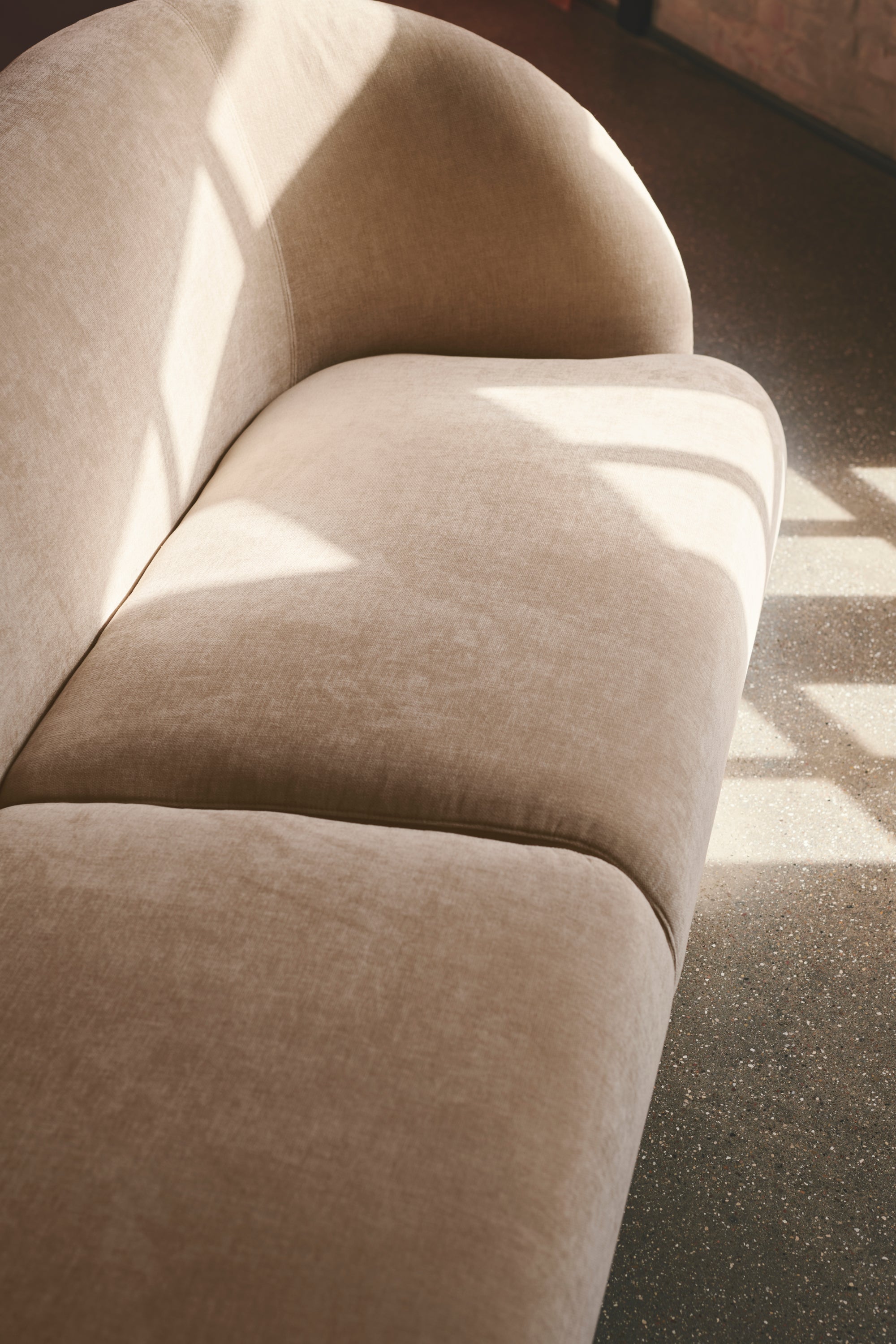 Paula 3 Danny Cream Sofa