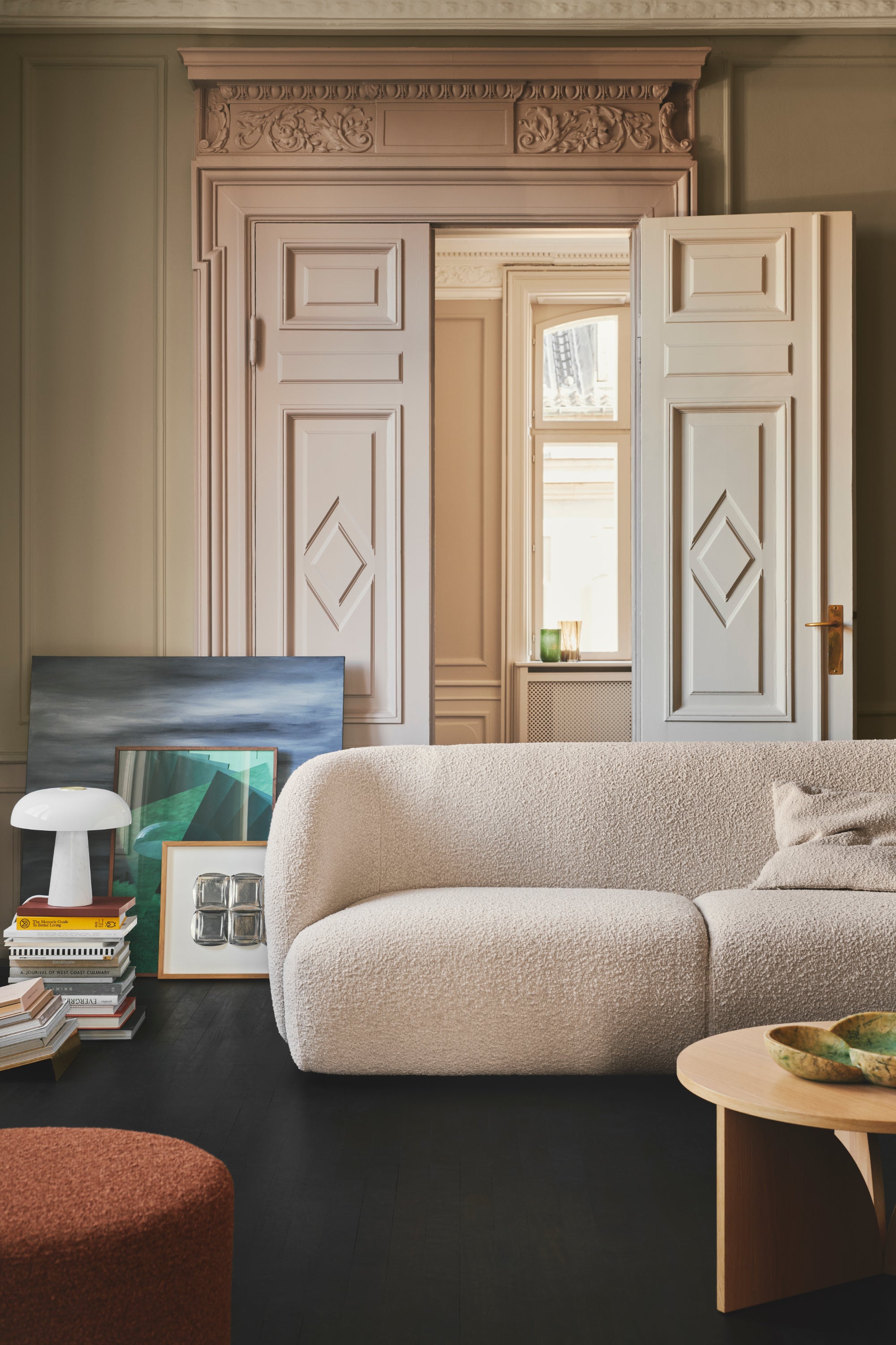 Paula 2 Maya Cream Sofa
