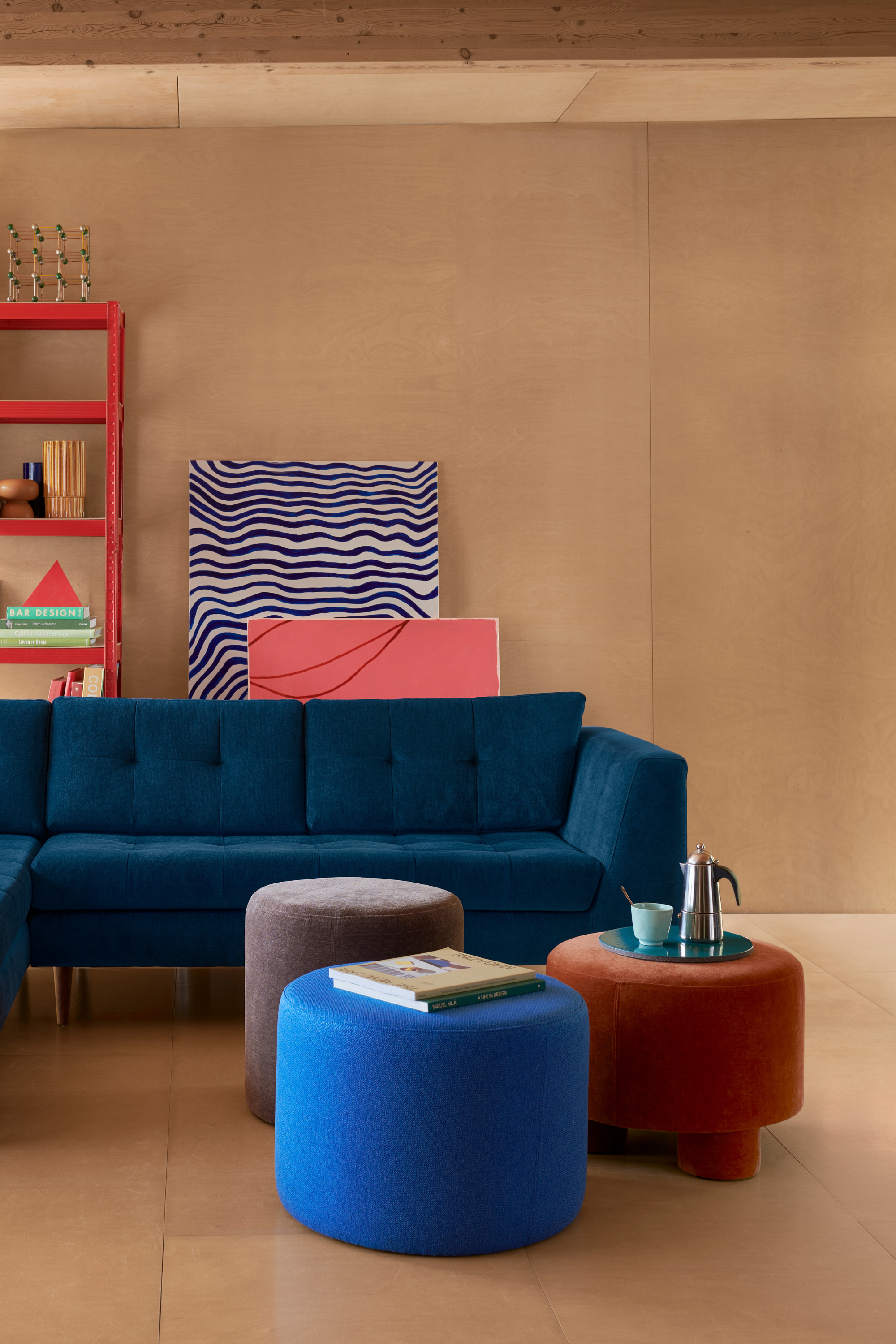 Faith Puff Moss Rust