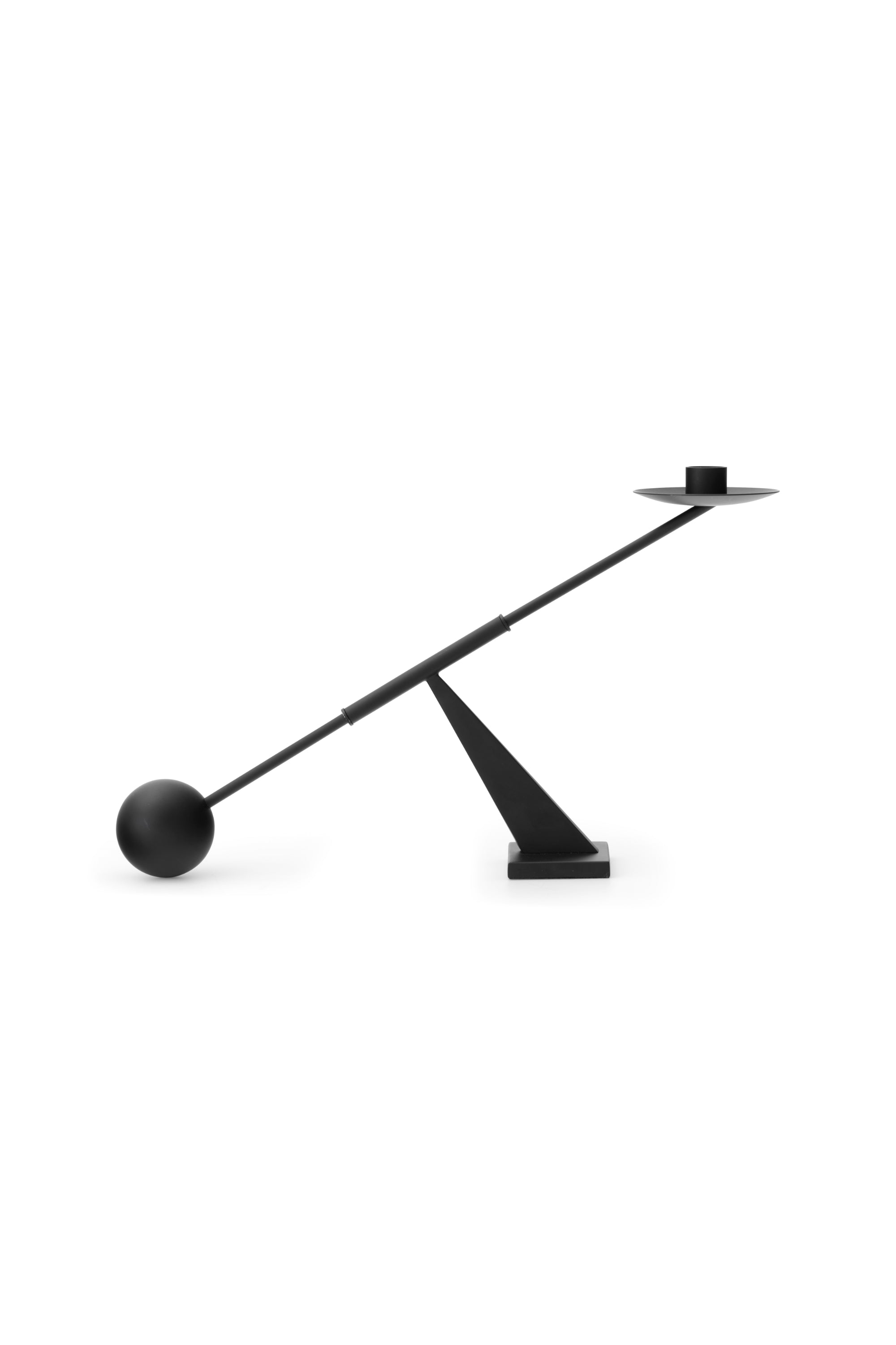 Interconnect kicsi fekete gyertyatartó