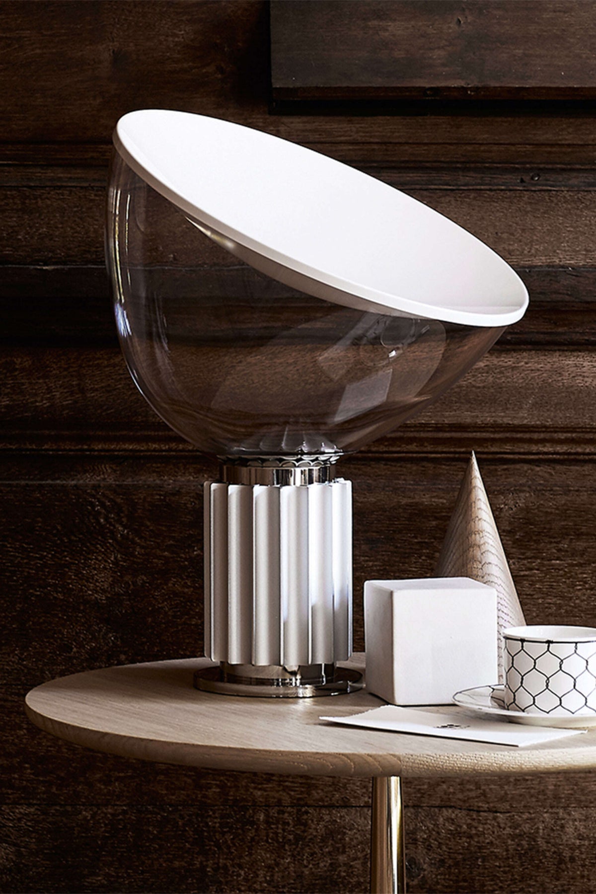 Taccia Small Lamp Silver
