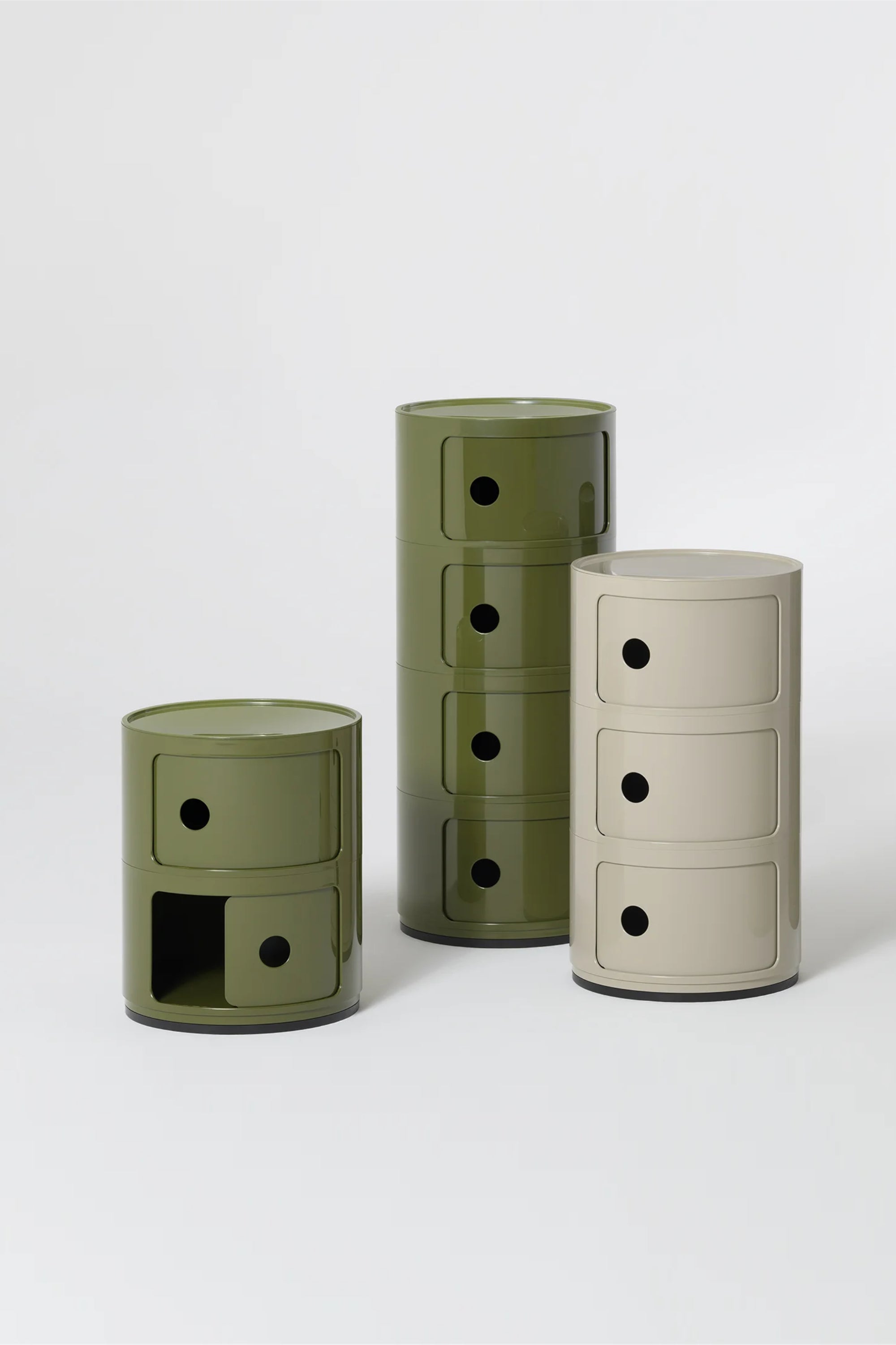 Componibili taupe 3 elemes tároló