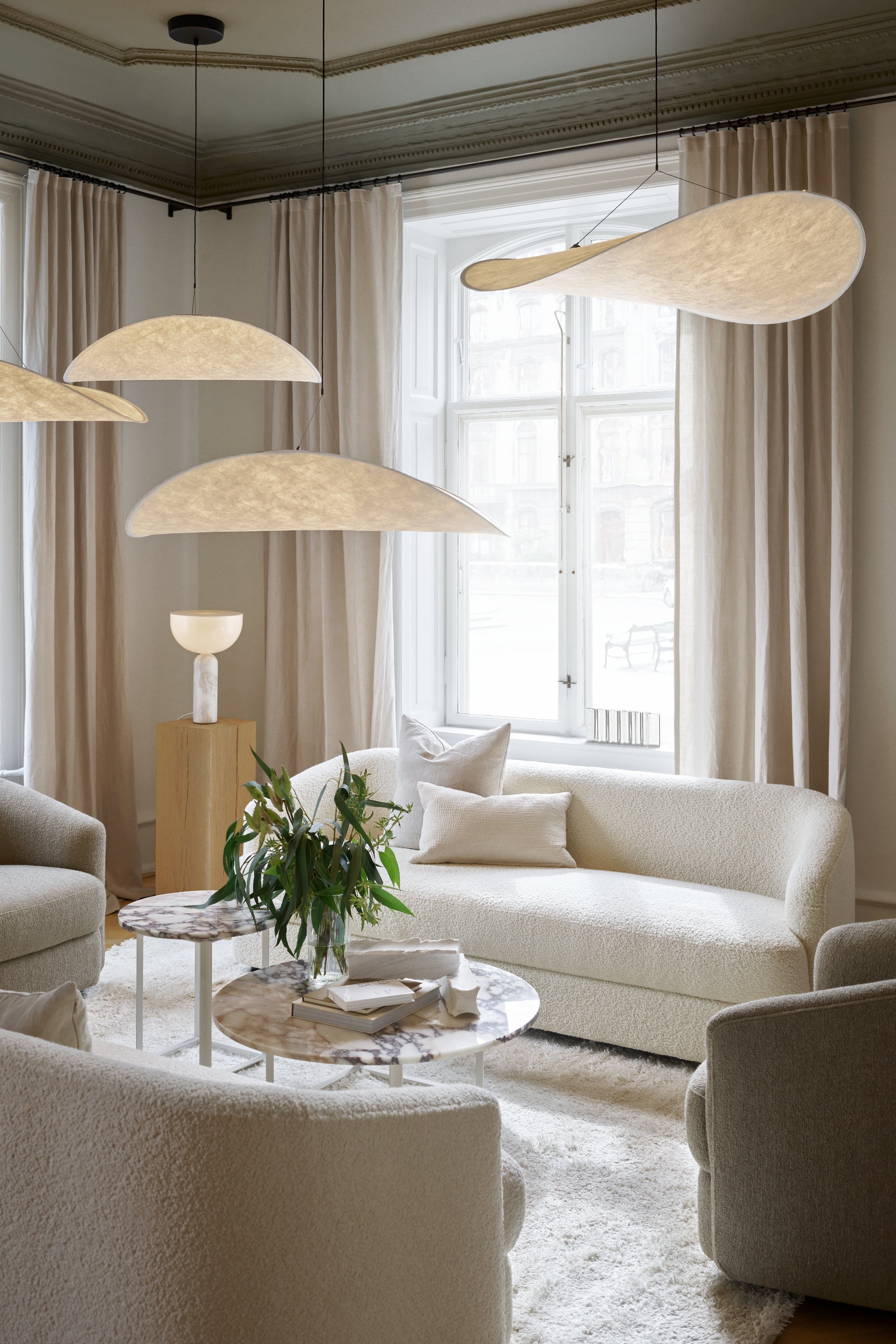 Tense pendant lamp Ø90