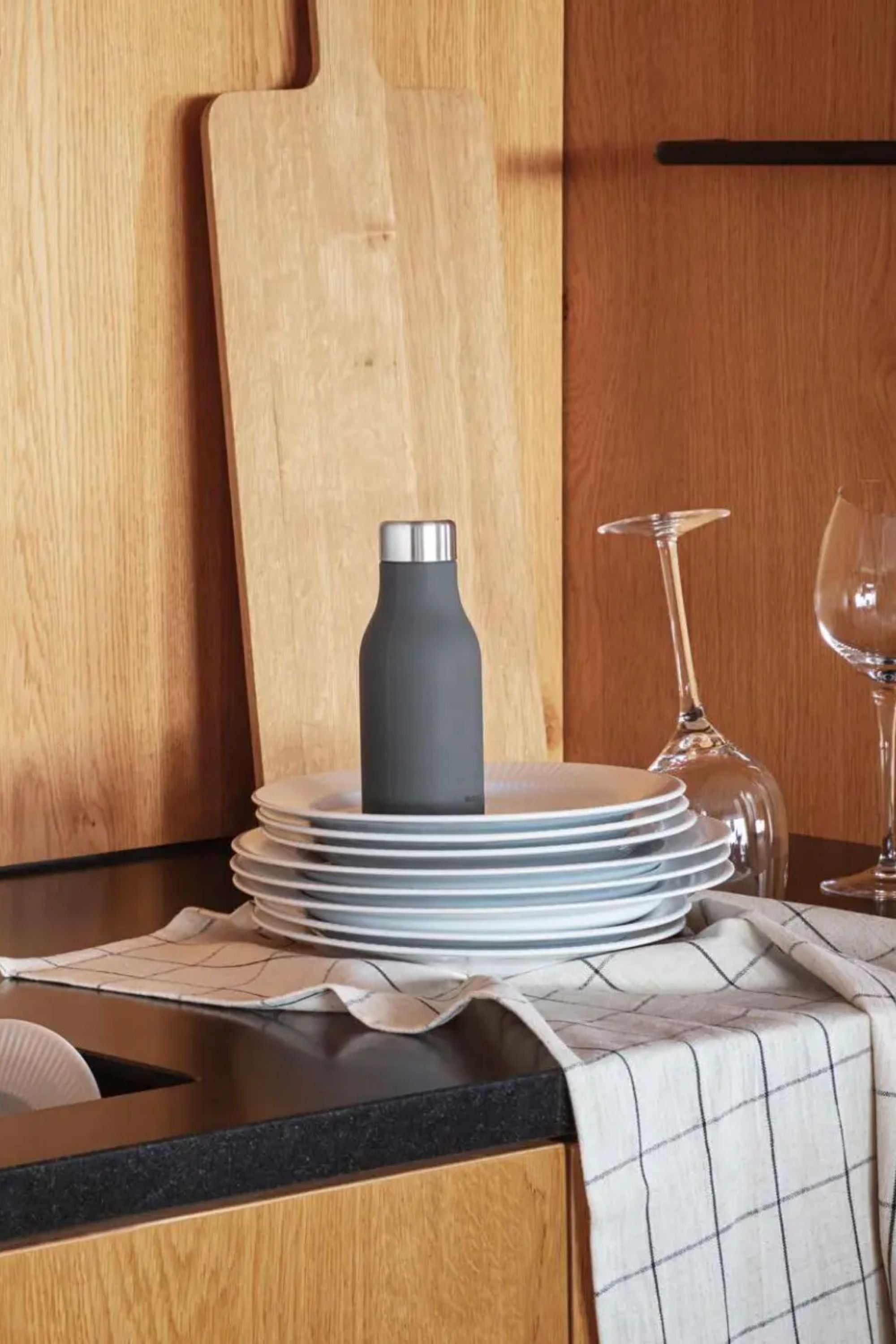 Squeeze soap dispenser elephant grey 0,2l