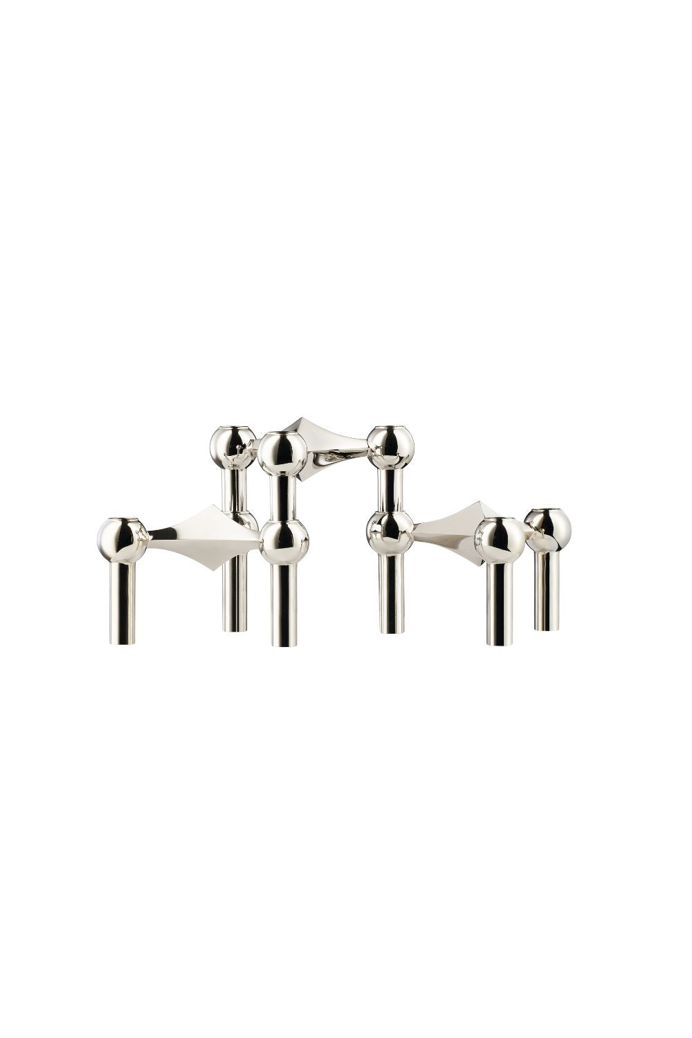 Chrome Candle Holder Set of 3 | Stoff Nagel | Home of Solinfo