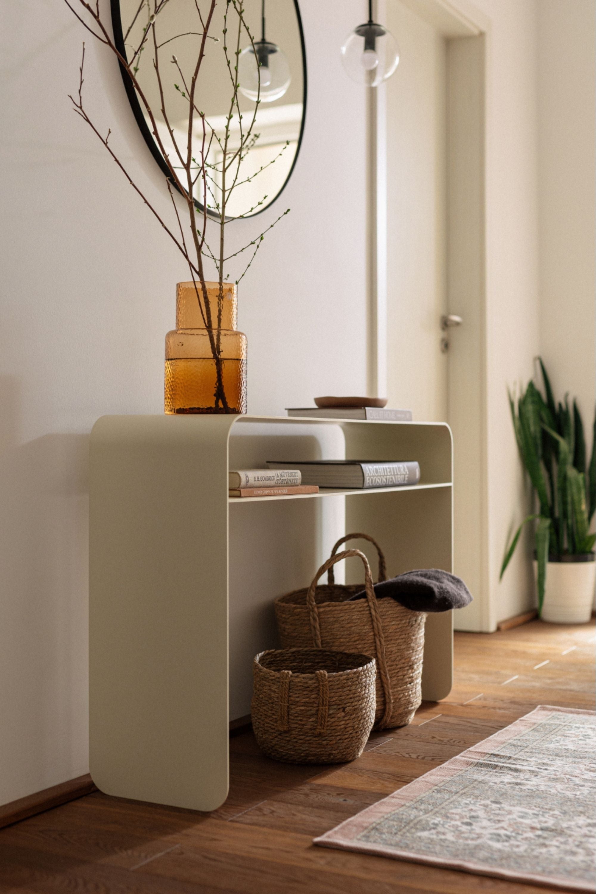 Tara console table midnight