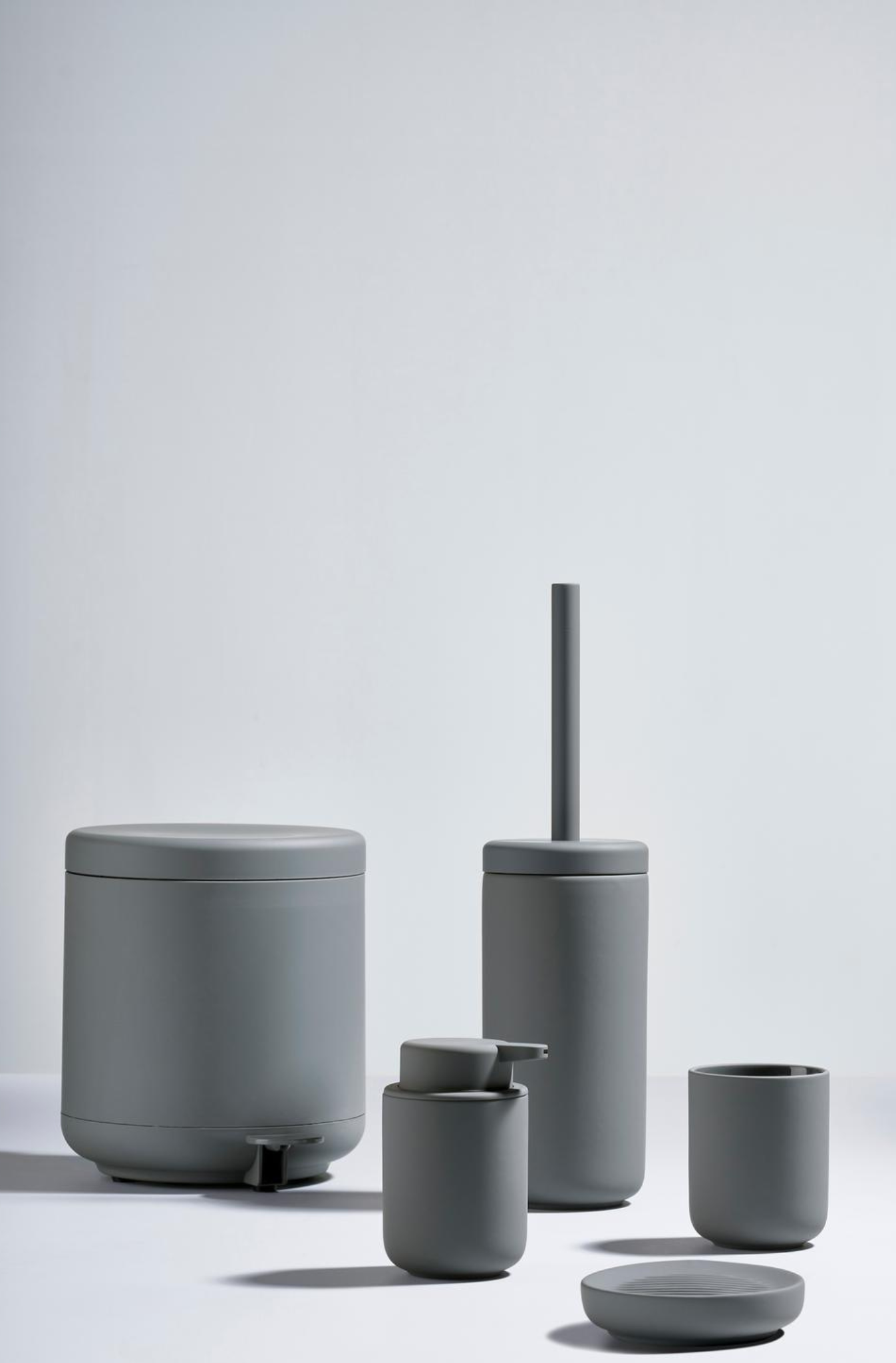 Ume Soap Dish Soft Grey
