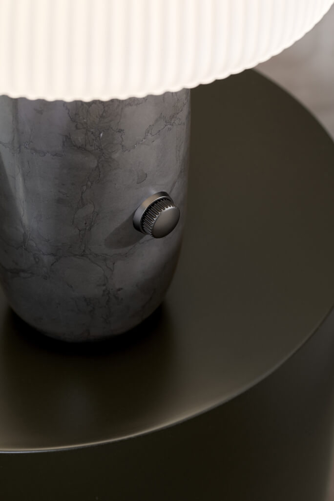 VIPP591 Sculpture Lamp Small Grey | Vipp | Home of Solinfo