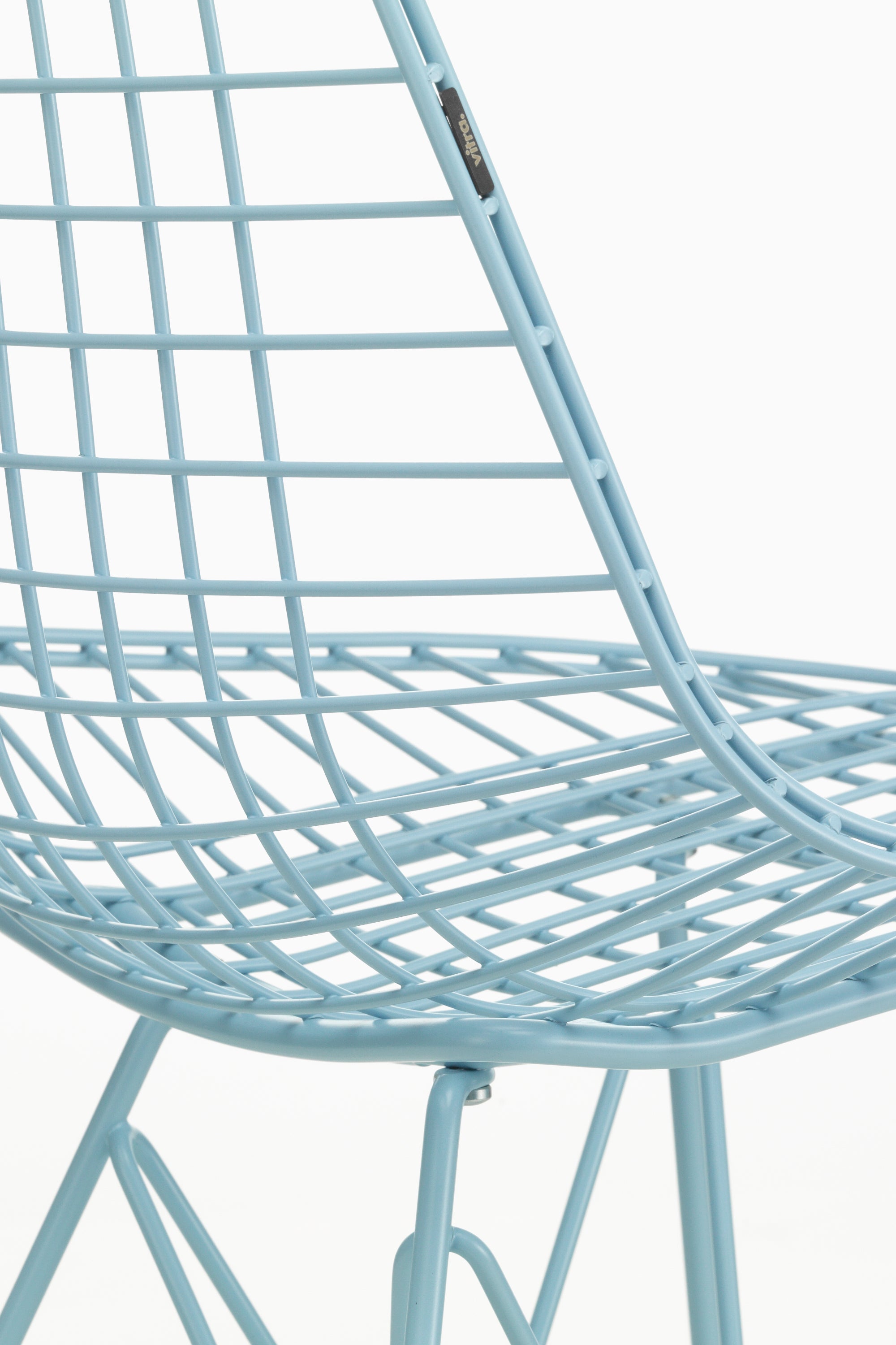 DKR Wire Chair Sky Blue