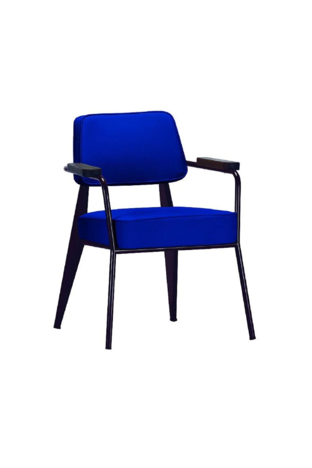 Fauteuil Direction Twill Carpet Ink Blue | Vitra | Home of Solinfo