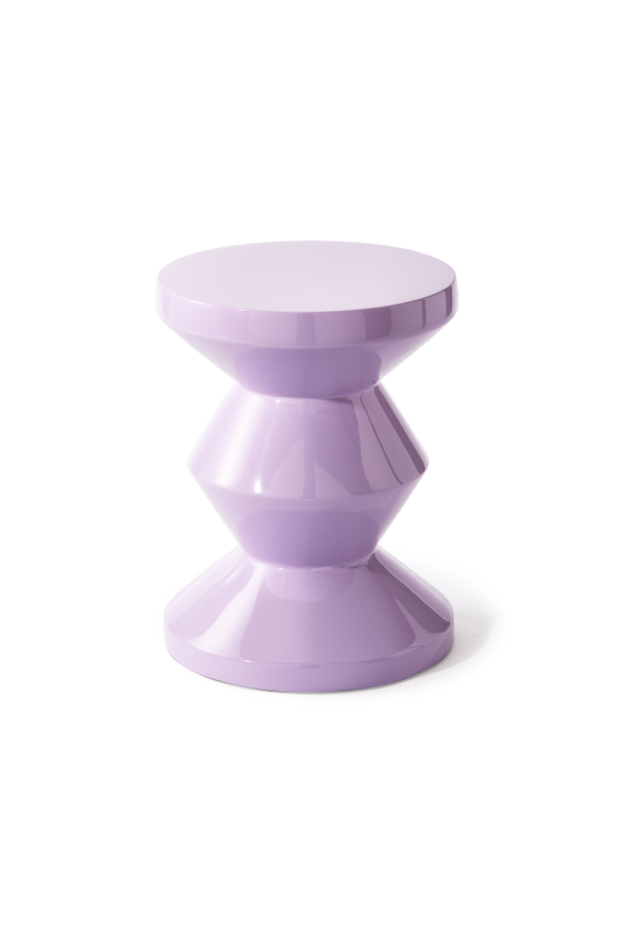Zig Zag Stool Lilac