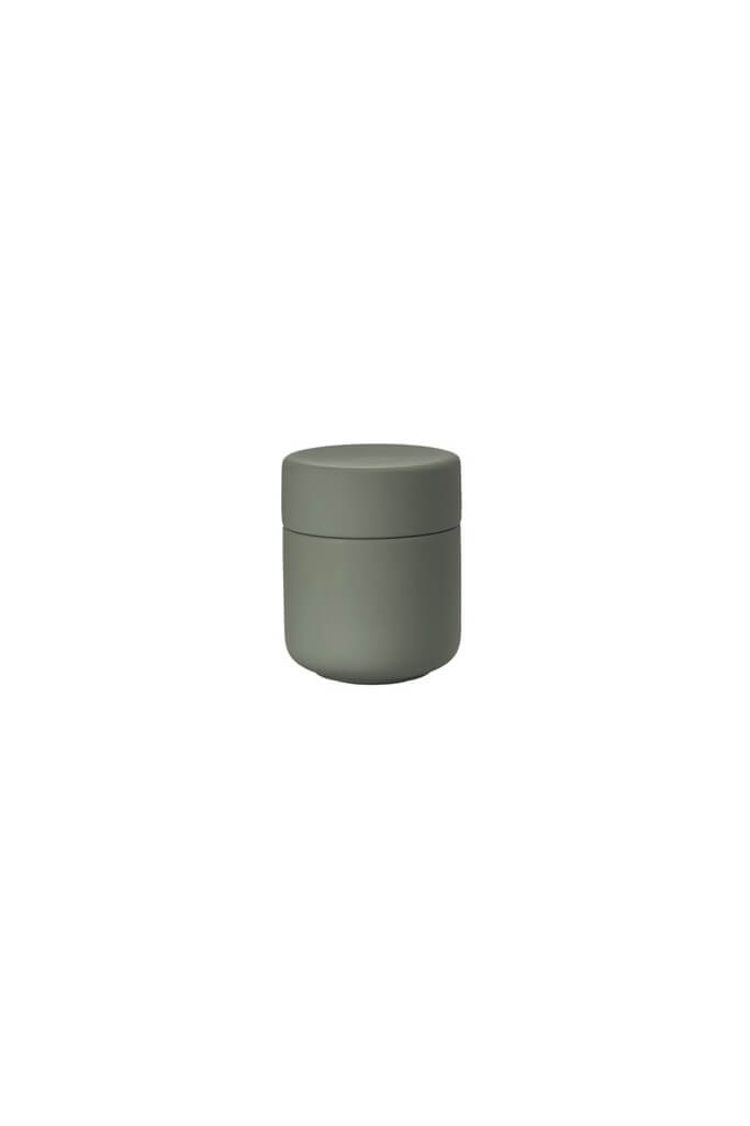 Ume jar with lid Olive green | Zone Denmark | Home of Solinfo