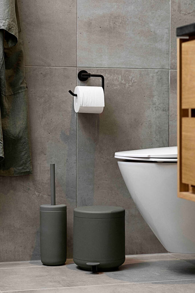 Ume Pedal Bin Olive Green | Zone Denmark | Home of Solinfo