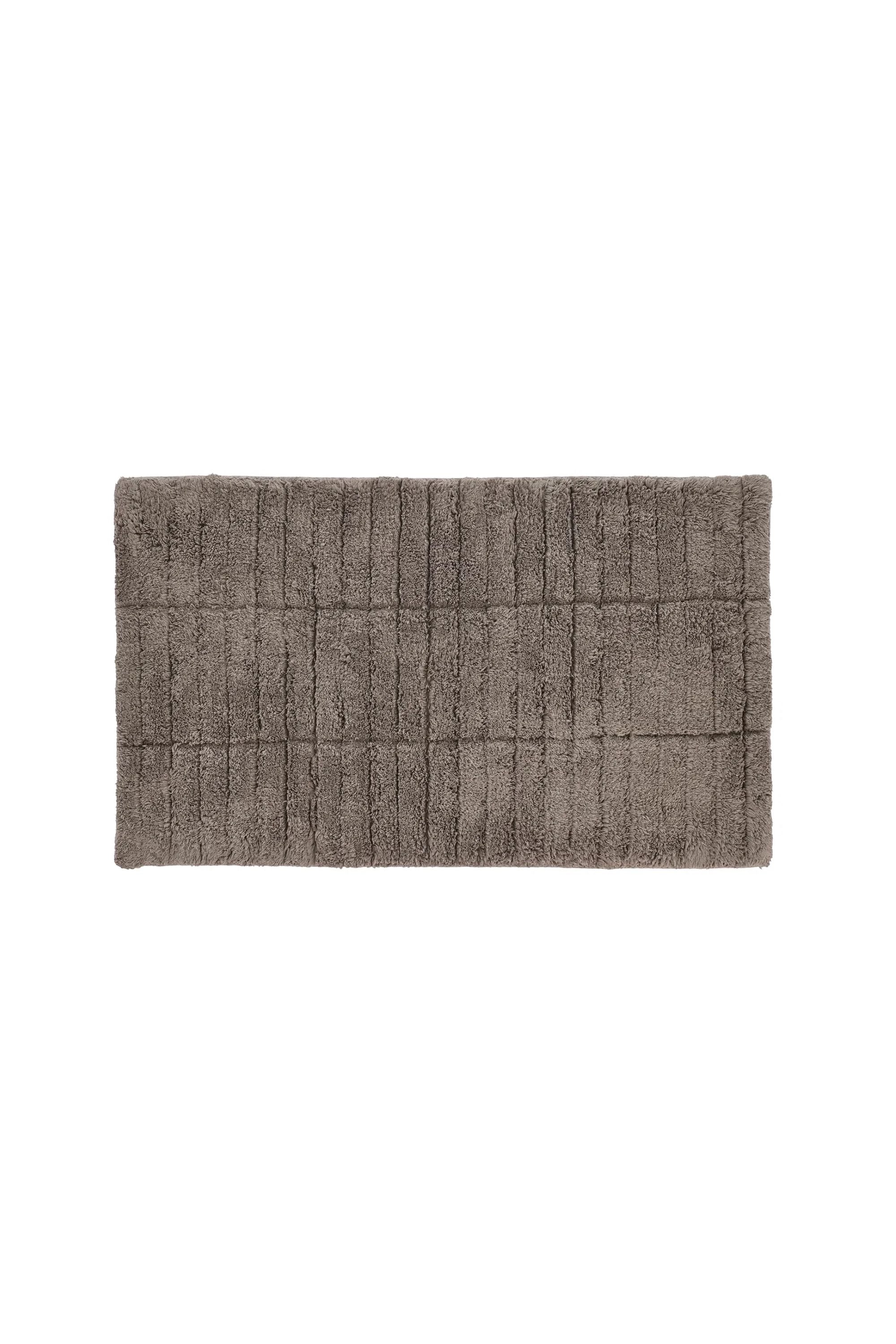 Tiles Bath Mat taupe