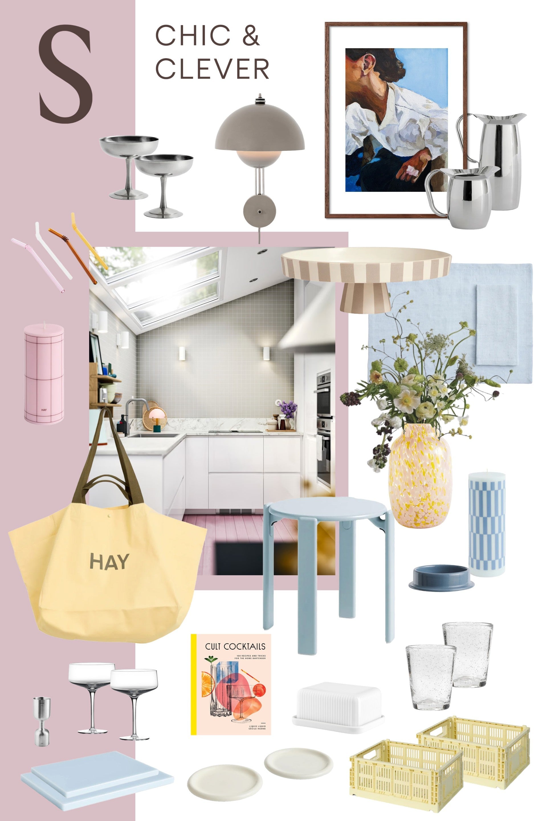 Kitchen, Chic & Clever
