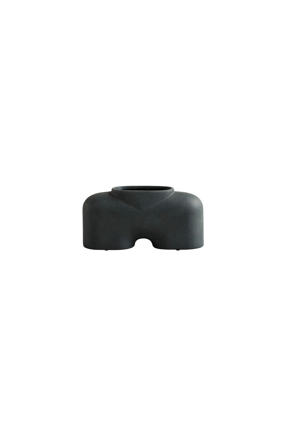 Cobra Vase Fat Medio Black | 101 Copenhagen | Home of Solinfo