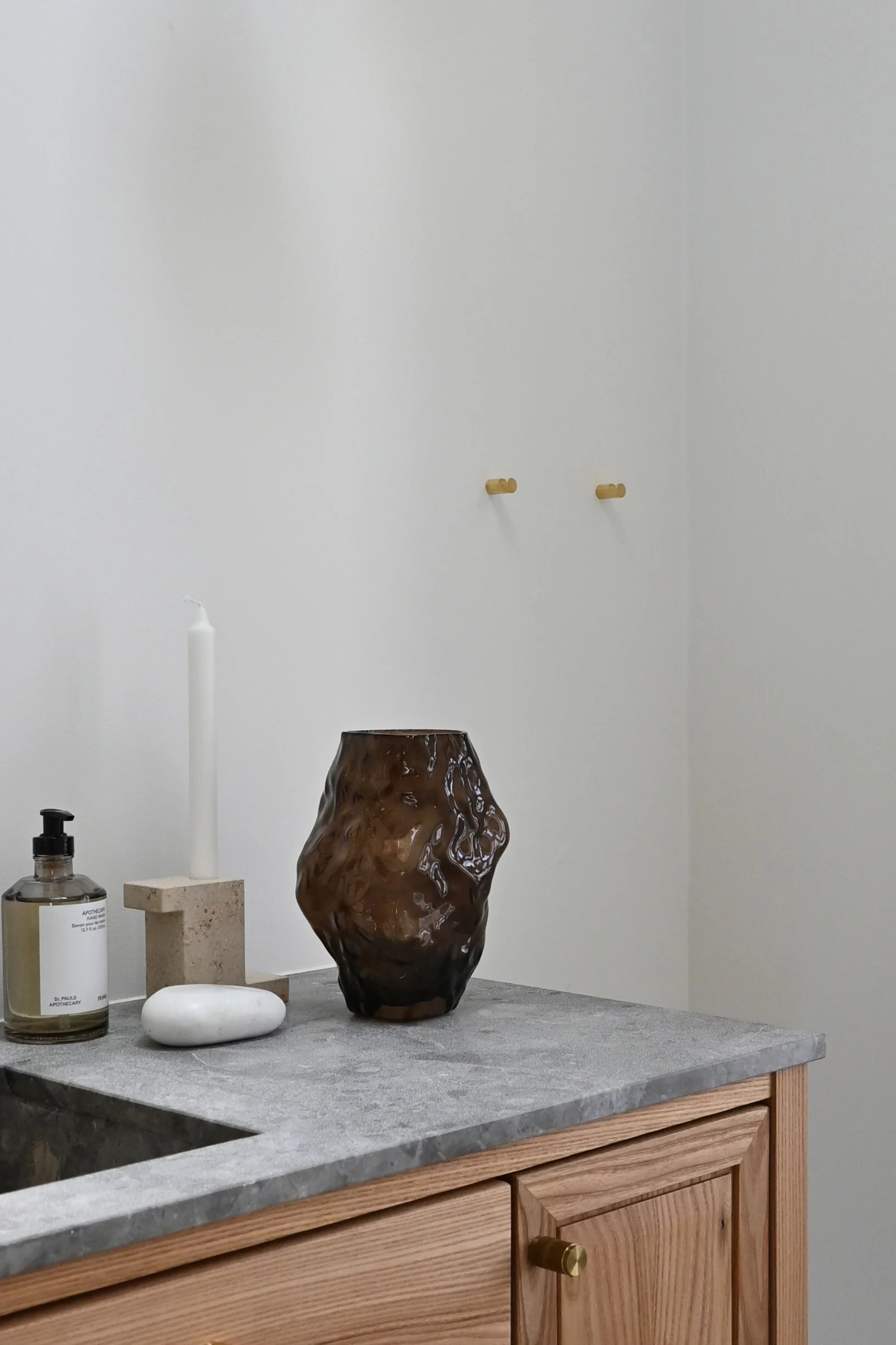 Katachi Vase, Mini - Smoked Forest