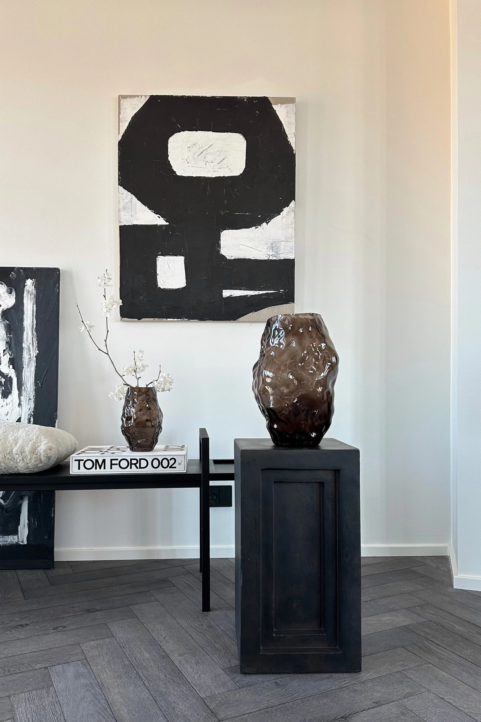 Katachi Vase, Mini - Smoked Forest