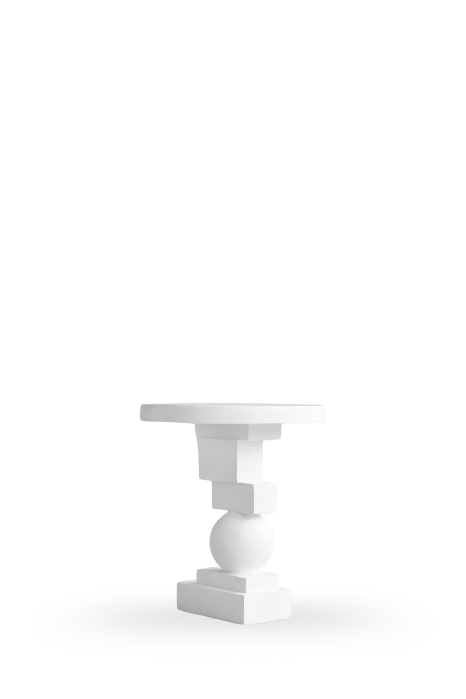 Artist Side Table - Bone White