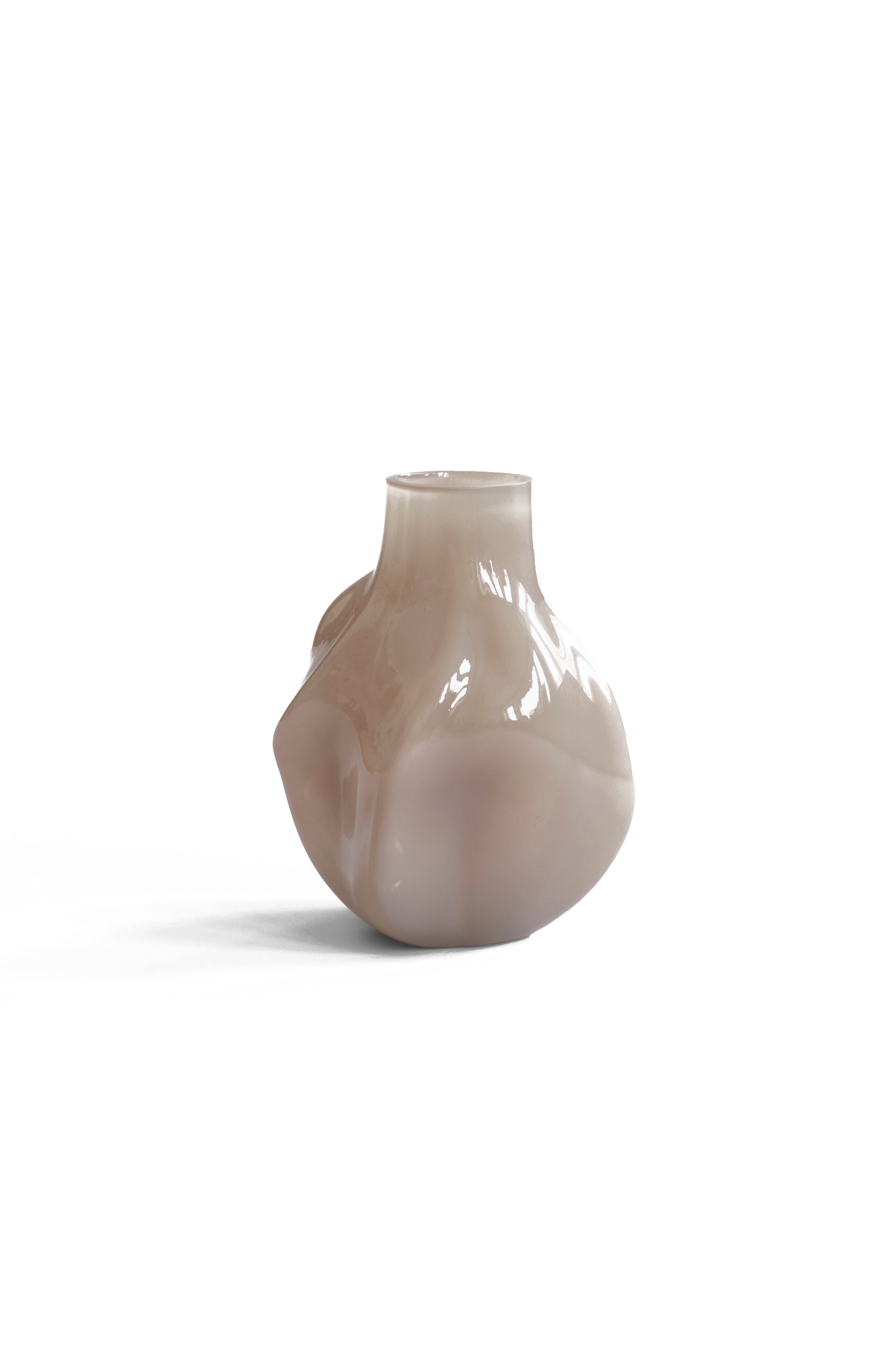 Bakku Vase medio smoked desert