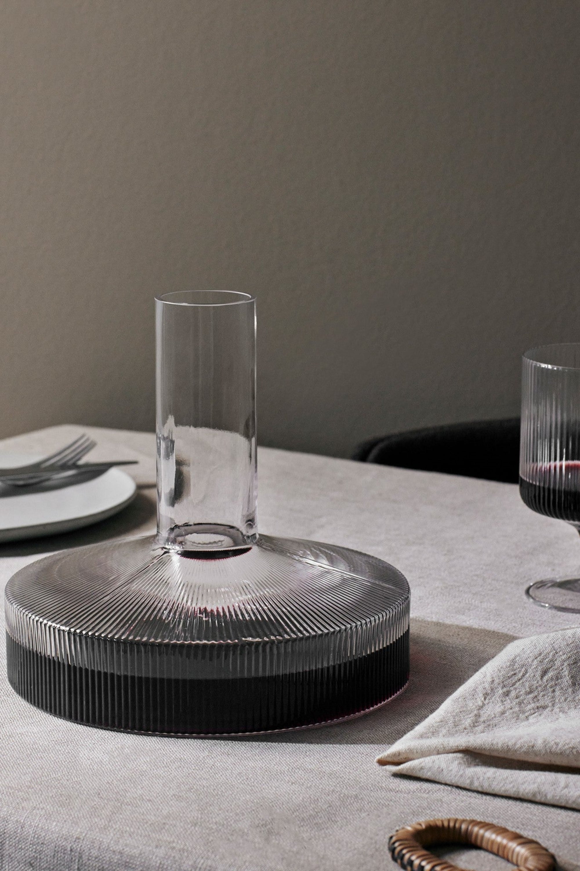 Ripple wine carafe | ferm LIVING | Home of Solinfo