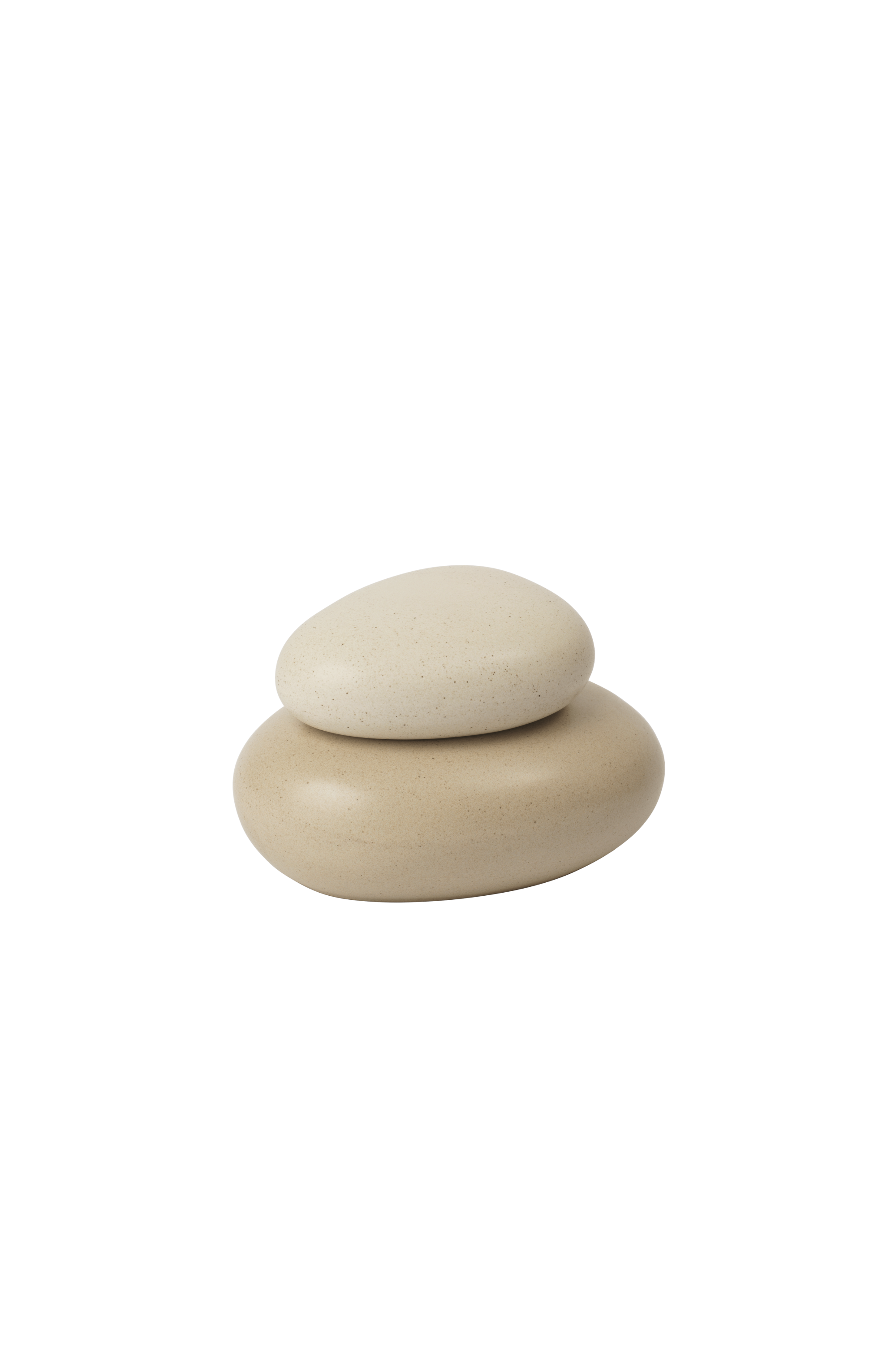 Pebble homokszínű közepes doboz