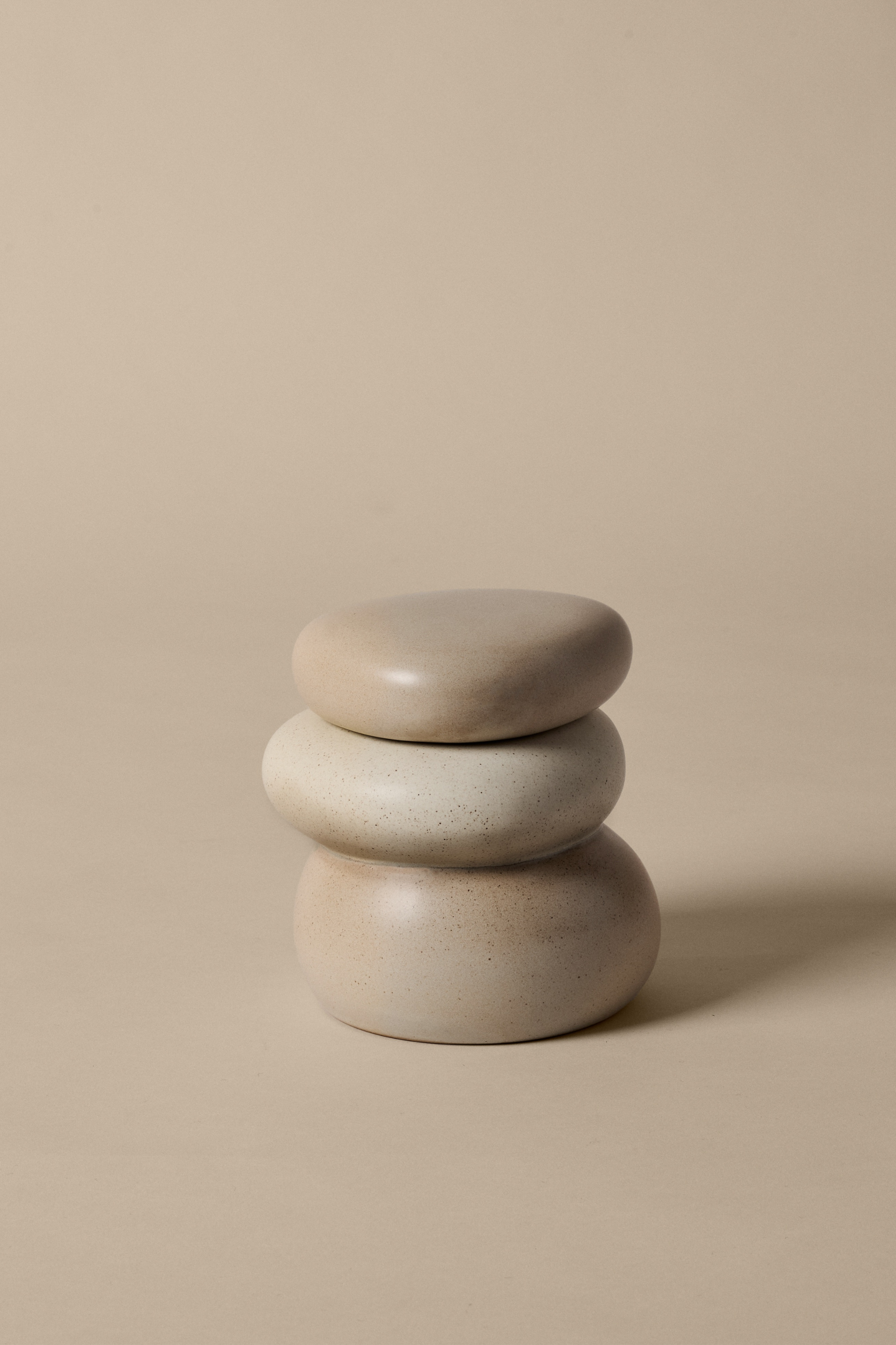 Pebble Box Large Sand/Cream