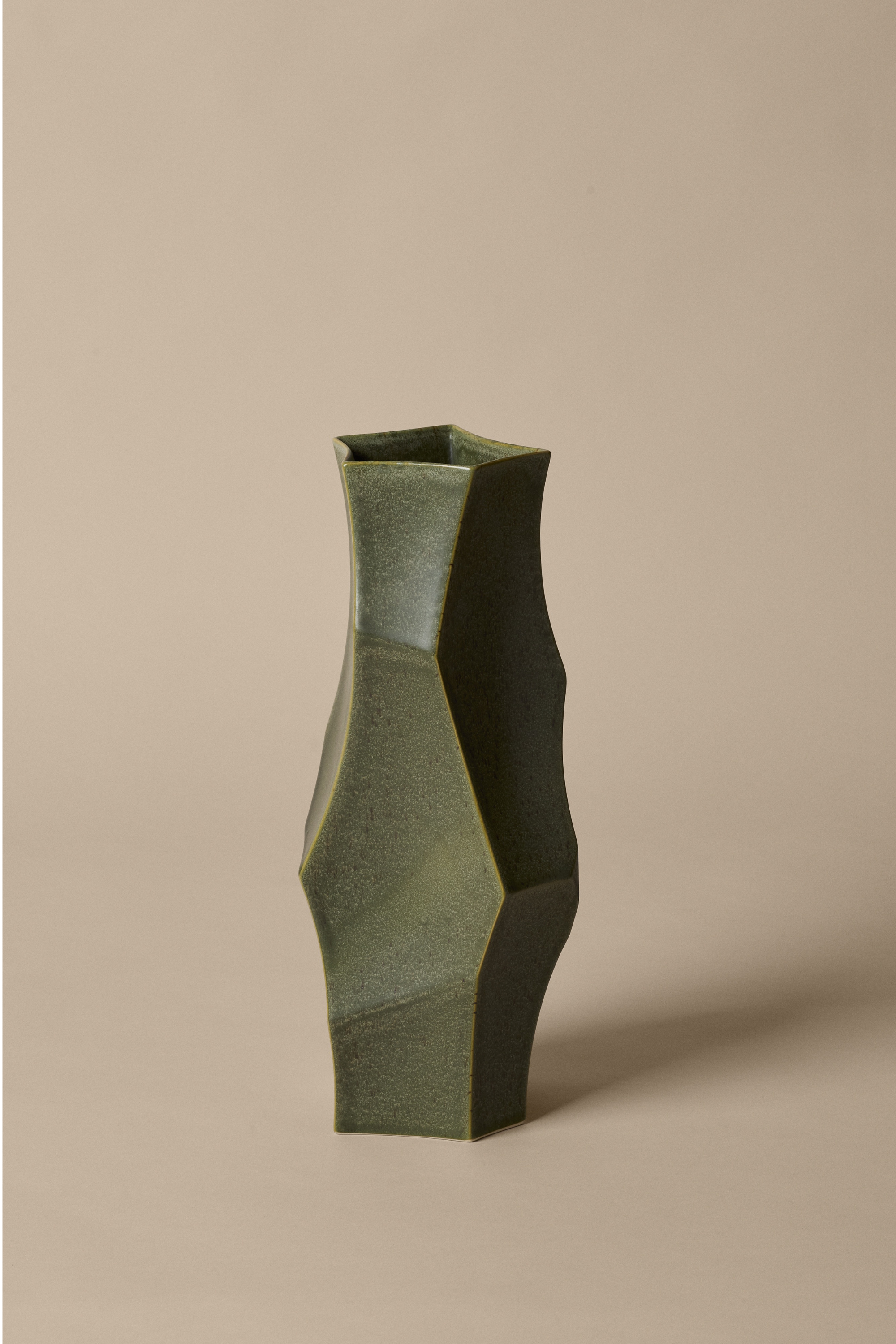 Cueva Vase Large Dark Sage