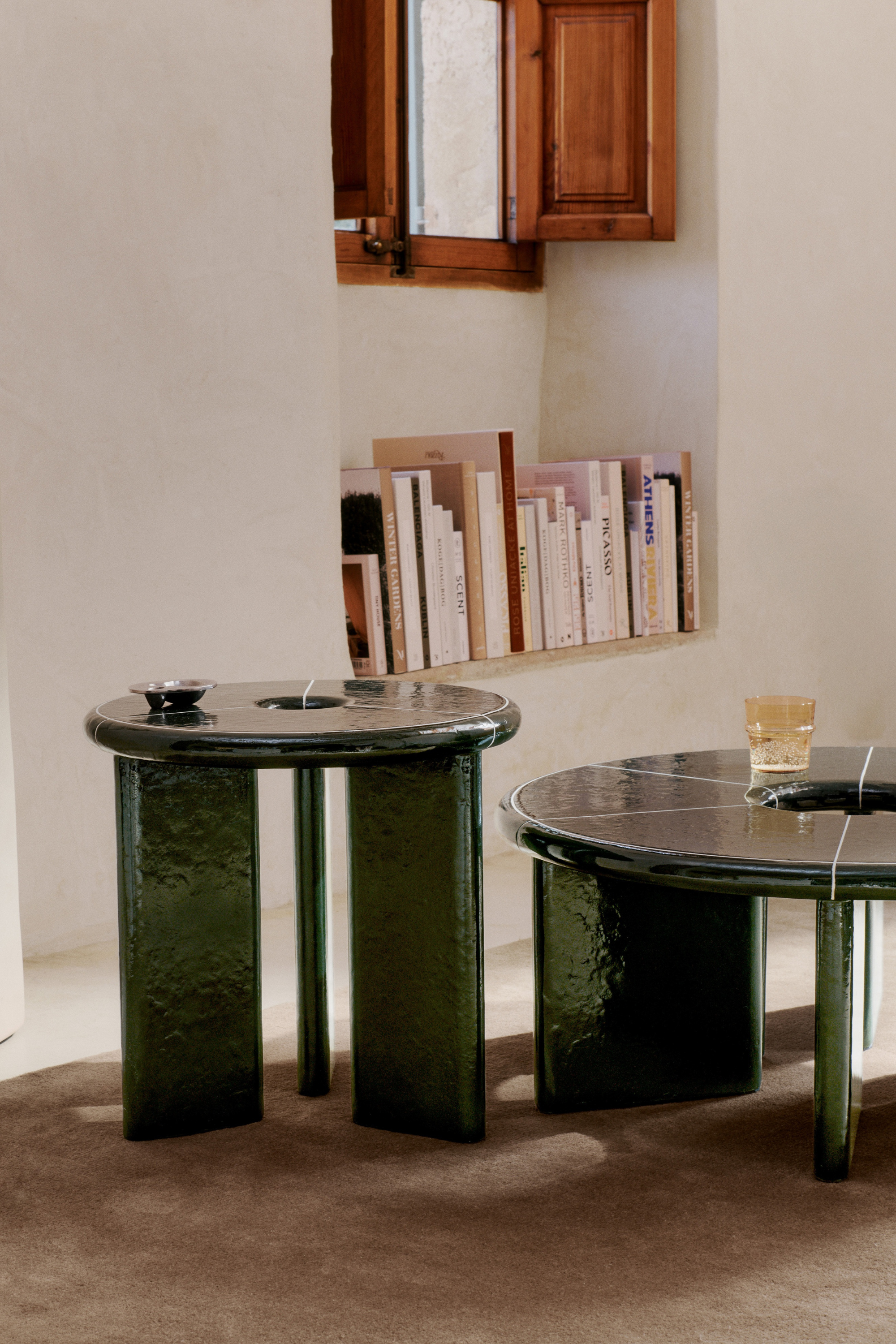 Deya Side Table ø47 Dark Green