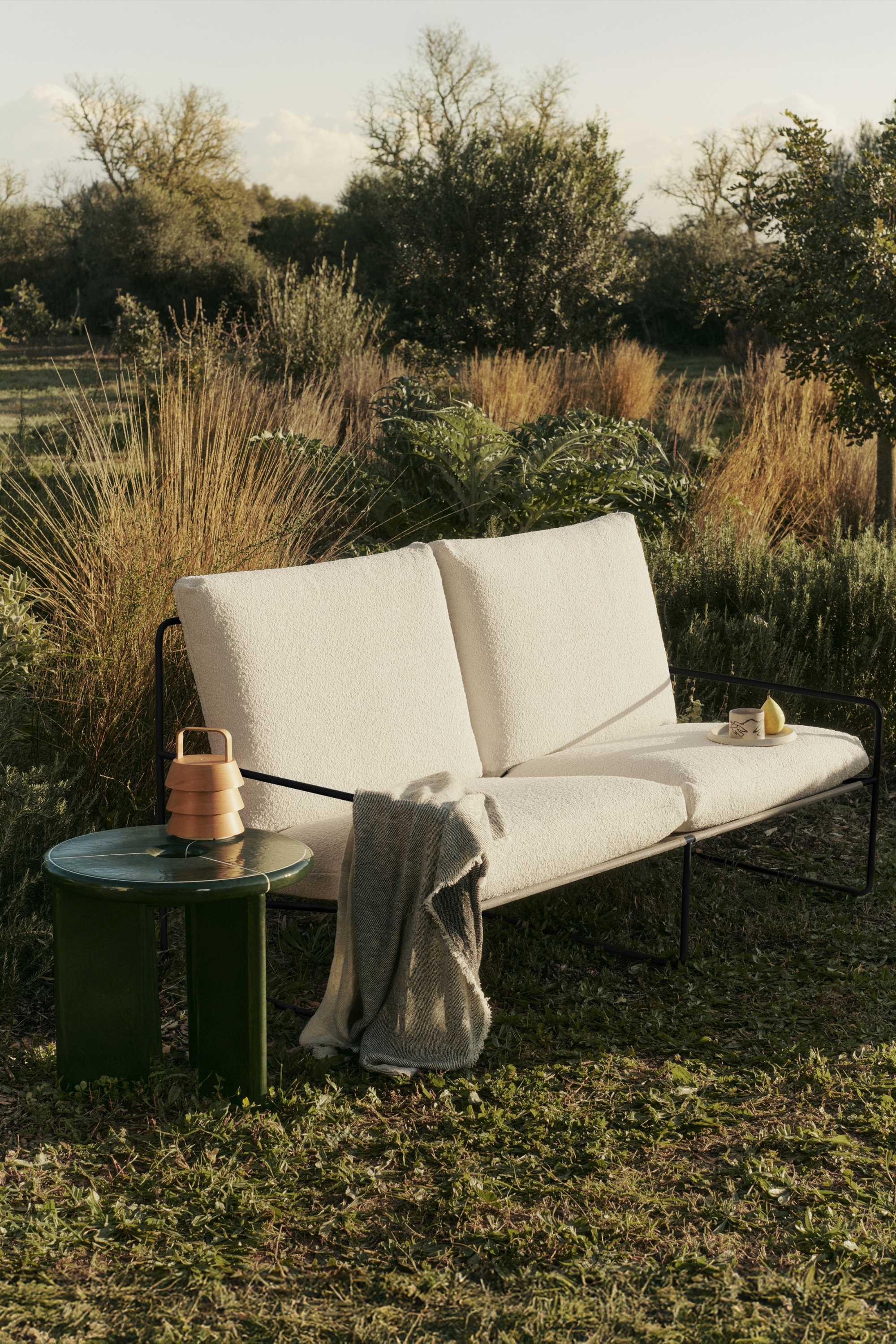 Deya Side Table ø47 Dark Green