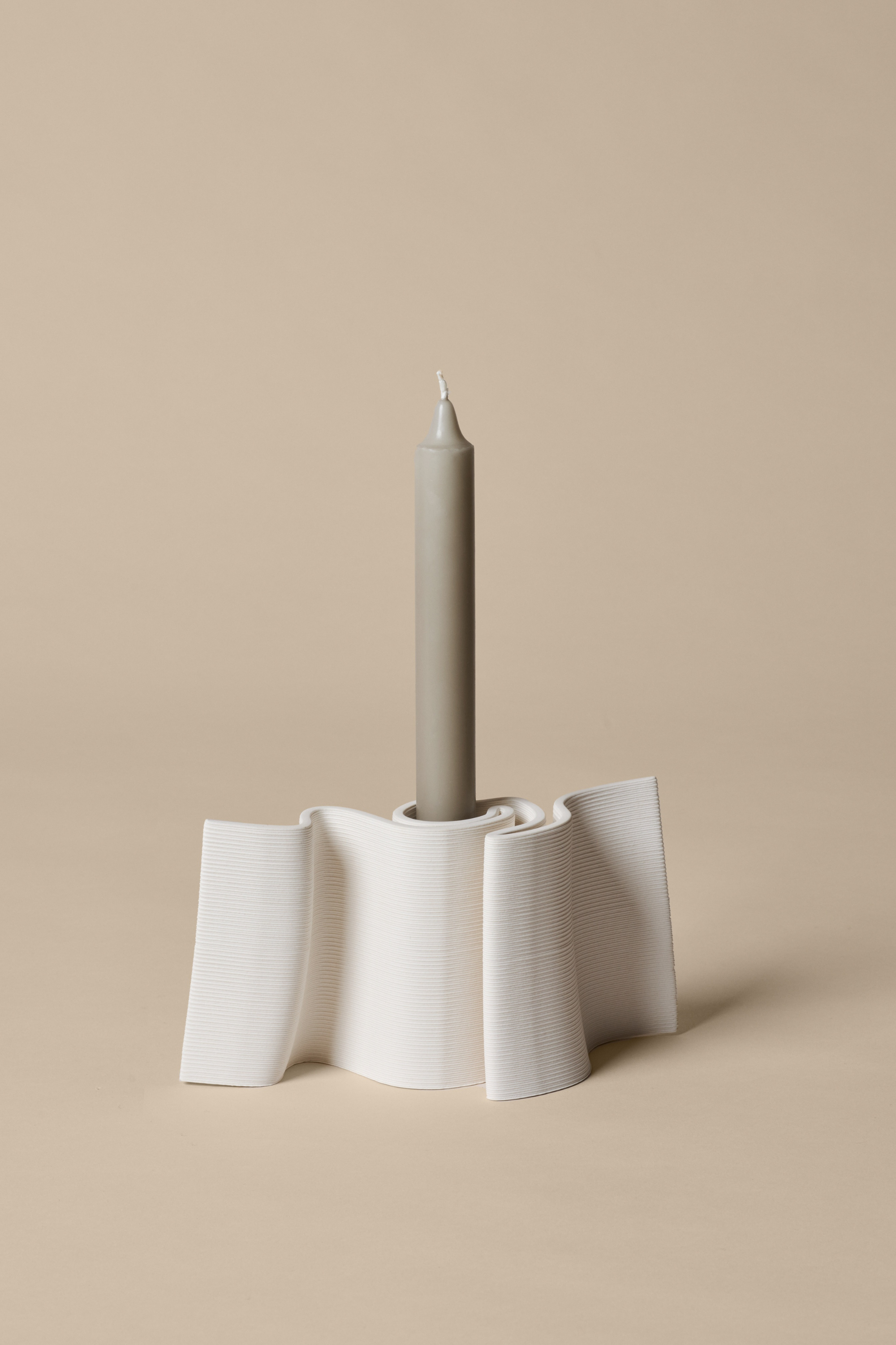 Dedali Candle Holder Off-White