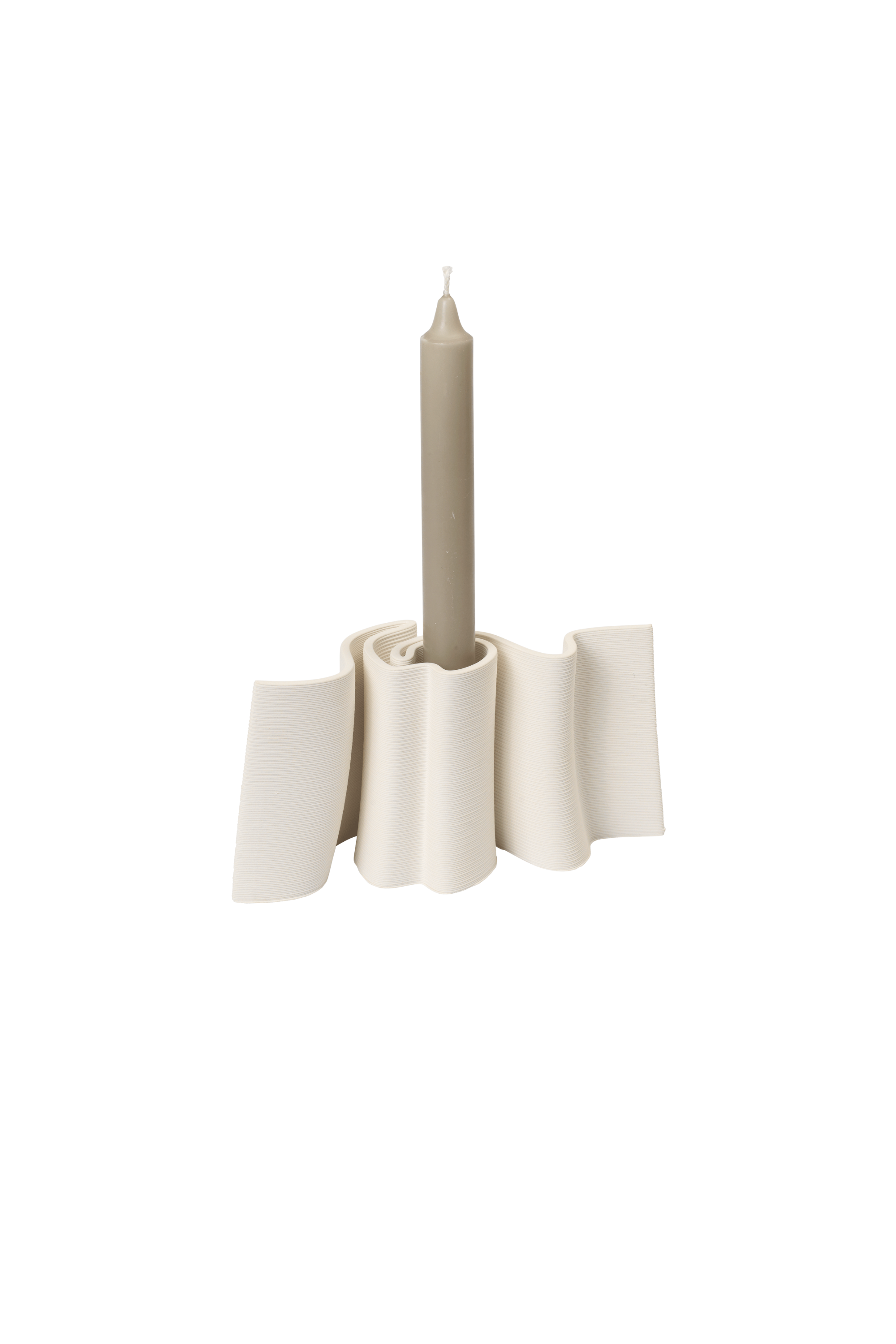 Dedali Candle Holder Off-White